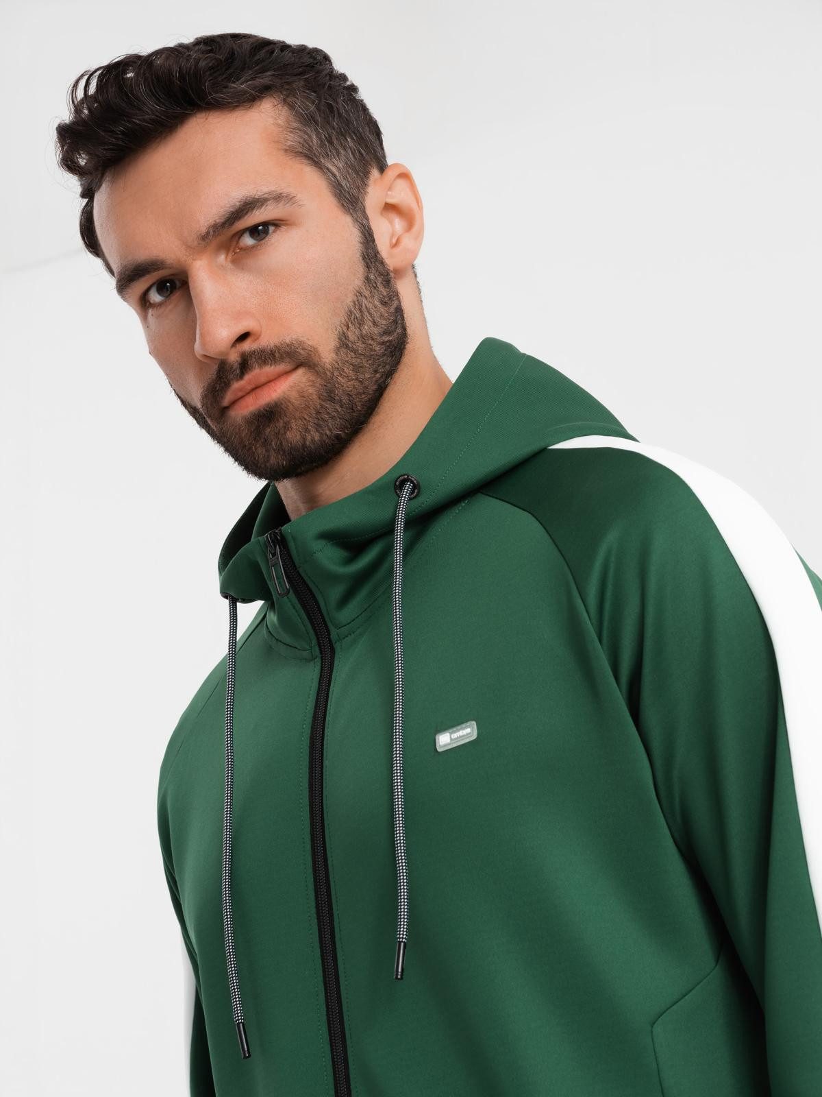 OMBRE Sweatjacke Herren-Kapuzenpulli mit Reißverschluss und günstig online kaufen