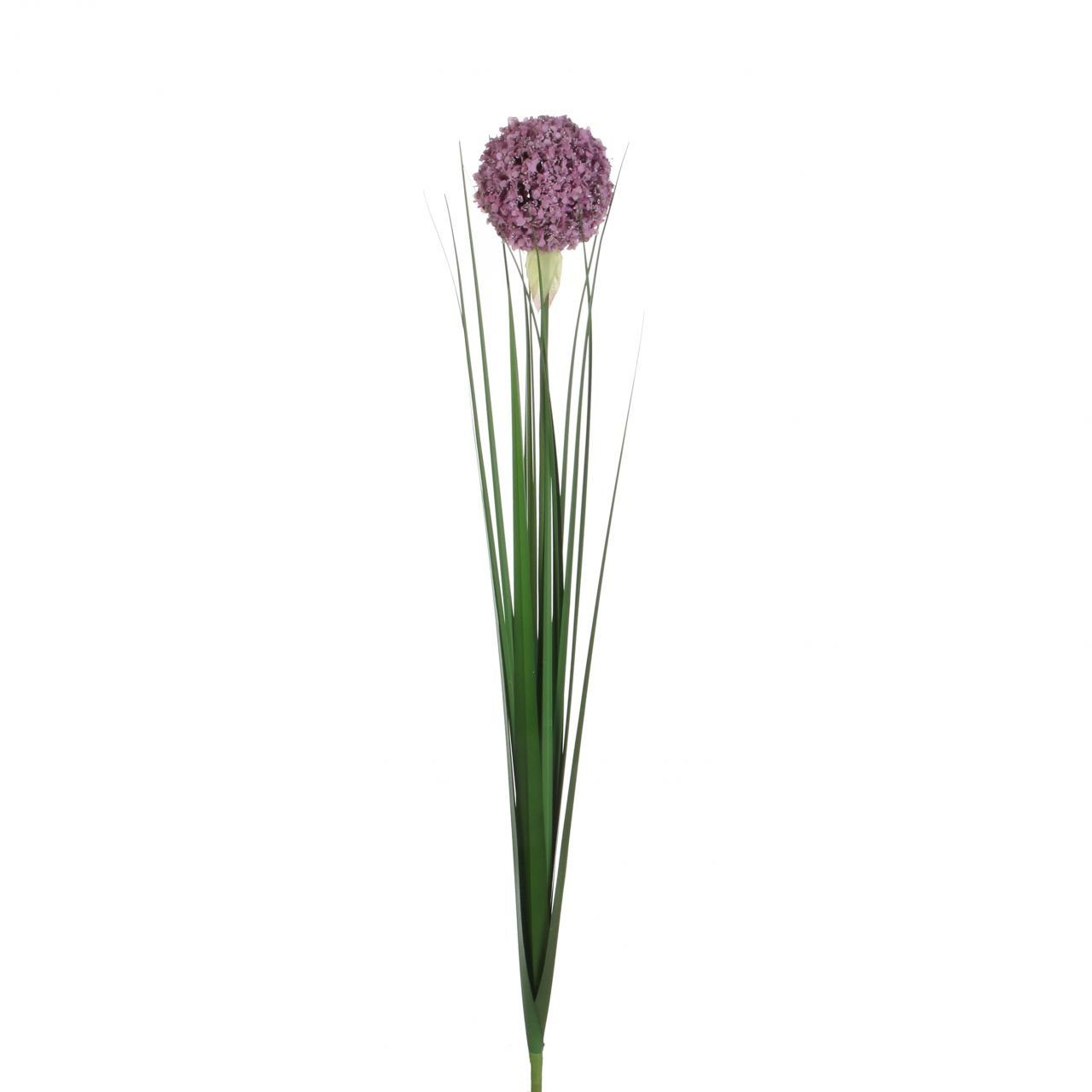 Kunstpflanze Mica künstliche Allium lila, 80 cm, Mica Decorations