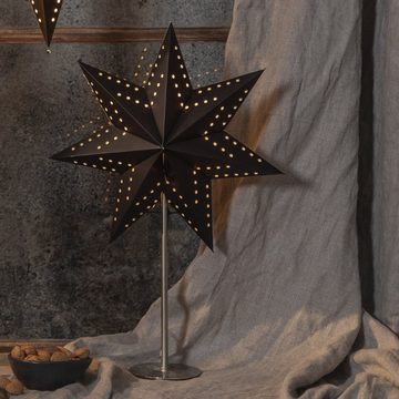 STAR TRADING LED Dekolicht Bobo, Star Trading Tischlampe Weihnachtsstern Bobo von Star Trading, 3D Papi