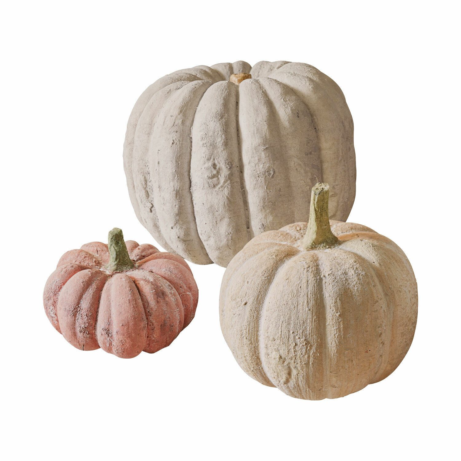 Dekoobjekt Kürbis 3er Set Pumpkin bunt