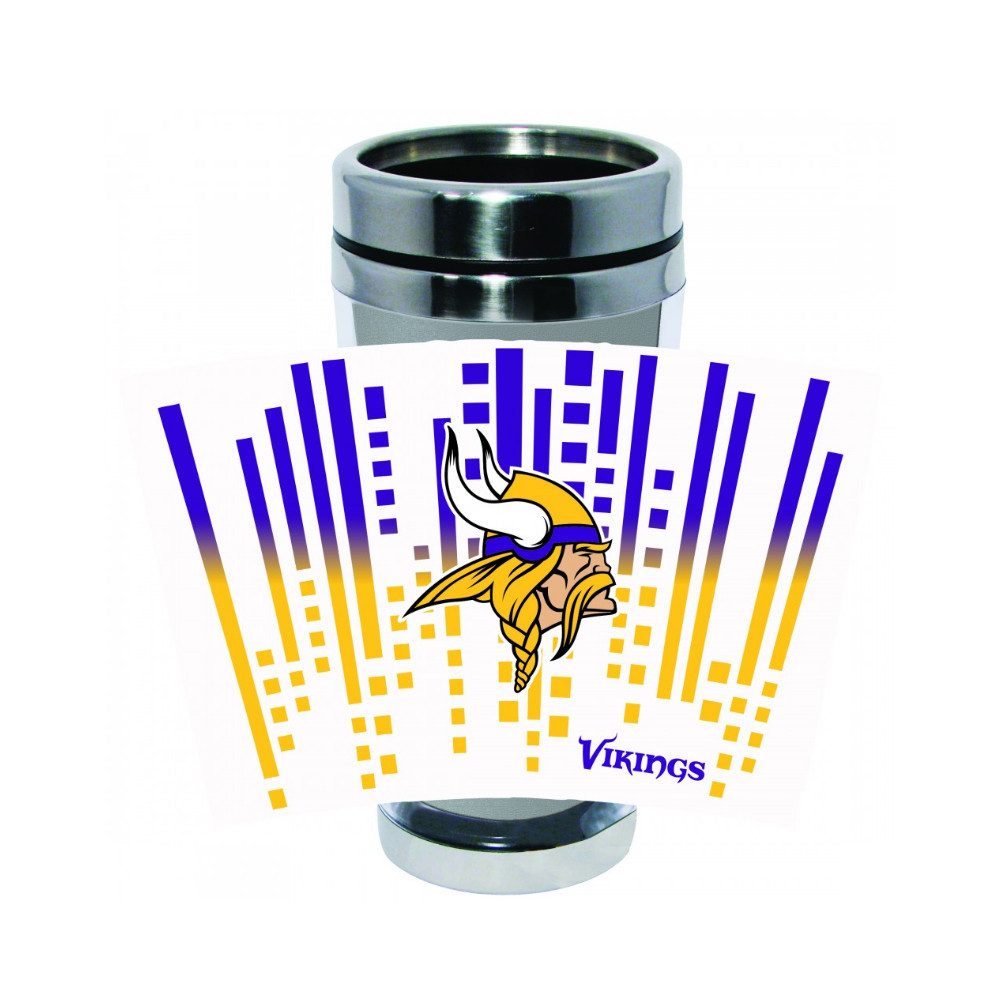 Minnesota Vikings Minnesota Vikings Stainless Steel Tumbler 475ml