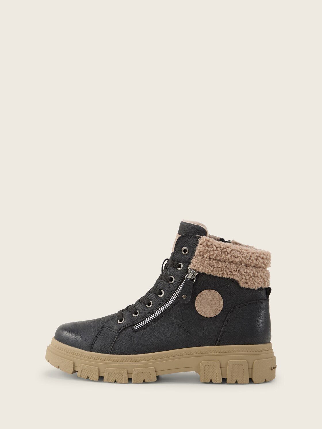 TOM TAILOR Shoes Licence Schnürstiefel (1-tlg) Gefütterte Stiefeletten