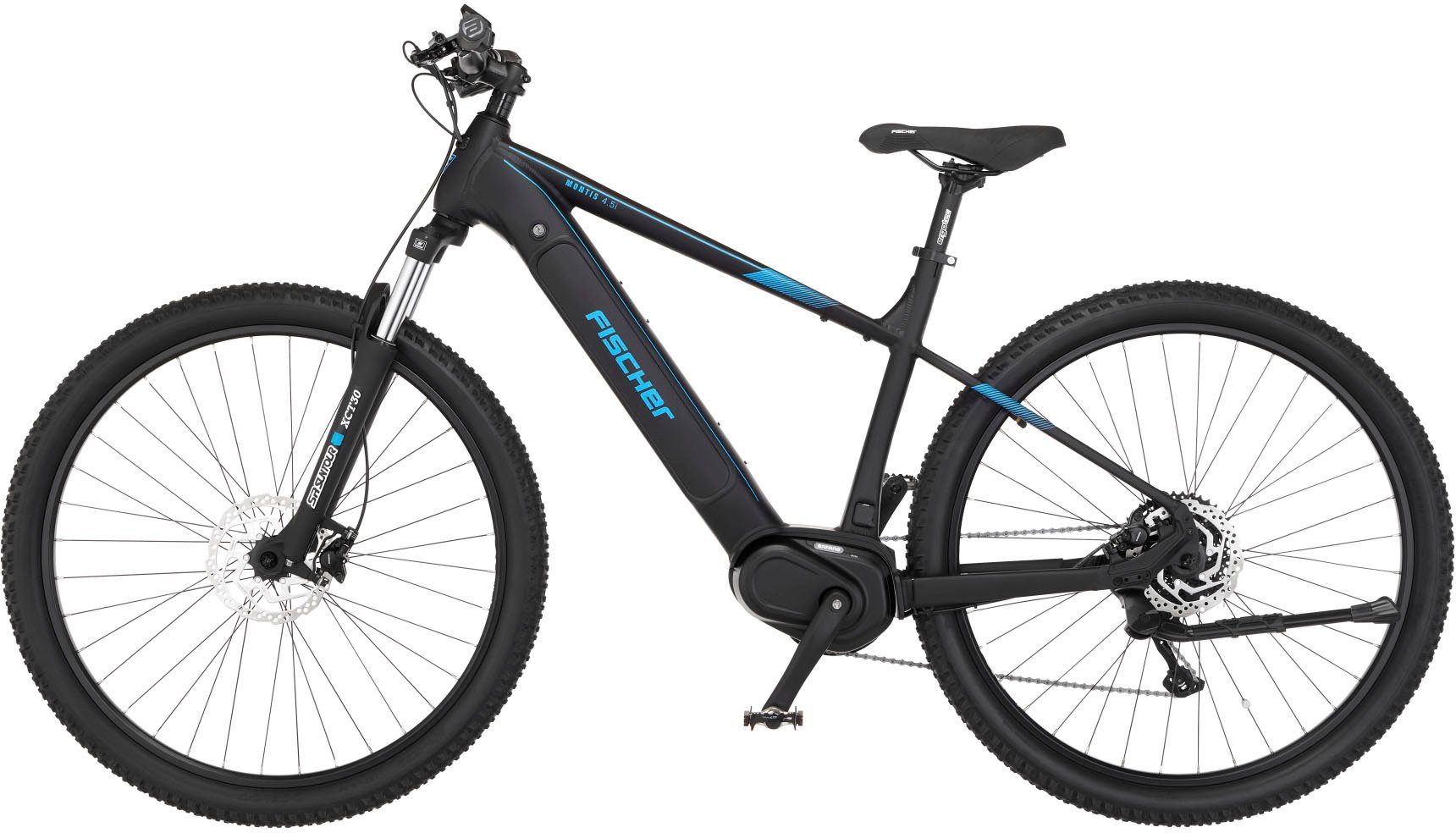 Fahrrad Wh E-Bike 522 FISCHER Shimano Akku, Kettenschaltung, Mittelmotor, Gang 10 MONTIS (mit Deore 522, Schaltwerk, Fahrradschloss) 4.5i