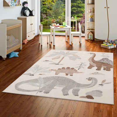 Kinderteppich Kinder Teppich Softstar Kids Dinowelt, Pergamon, Rechteckig, Höhe: 11 mm