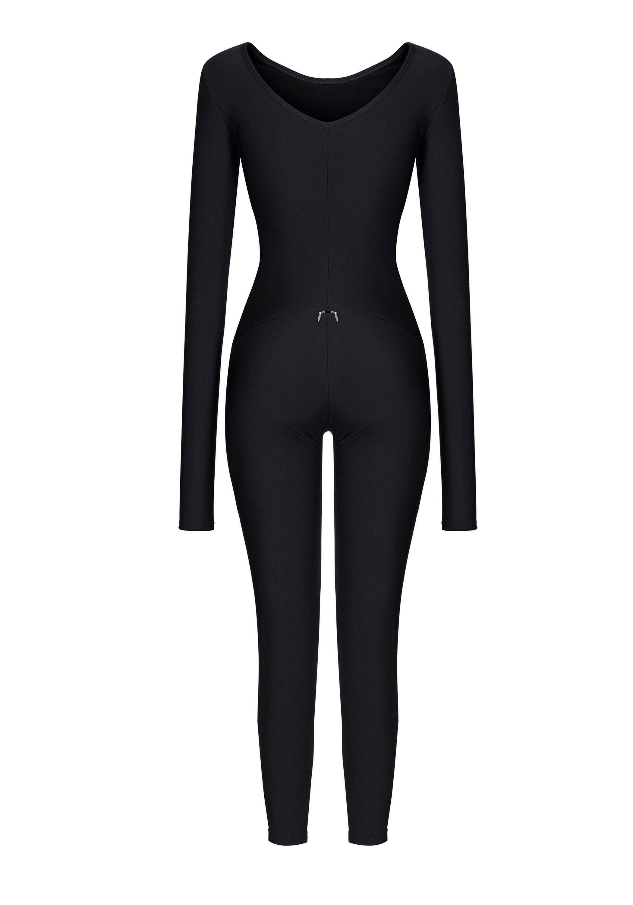 BLACK Open Jumpsuit Monoskin MILKY Termo Monosuit