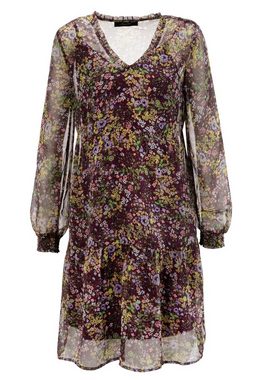 Aniston CASUAL Blusenkleid mit farbenfrohen Blumendruck - NEUE KOLLEKTION