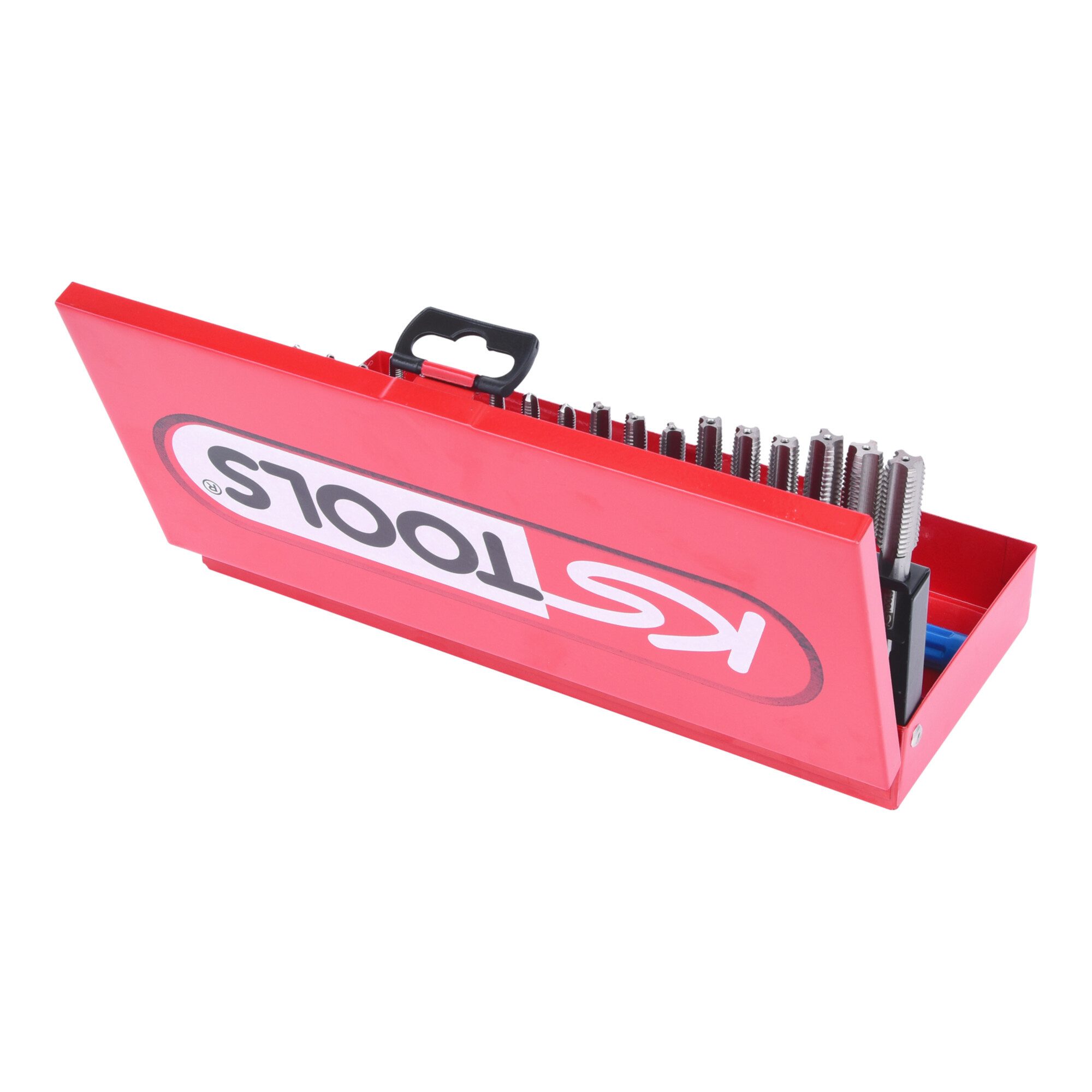 KS Tools Gewindeschneider KS Tools HSS Co Gewindeschneidwerkzeug-Satz, 32-teilig