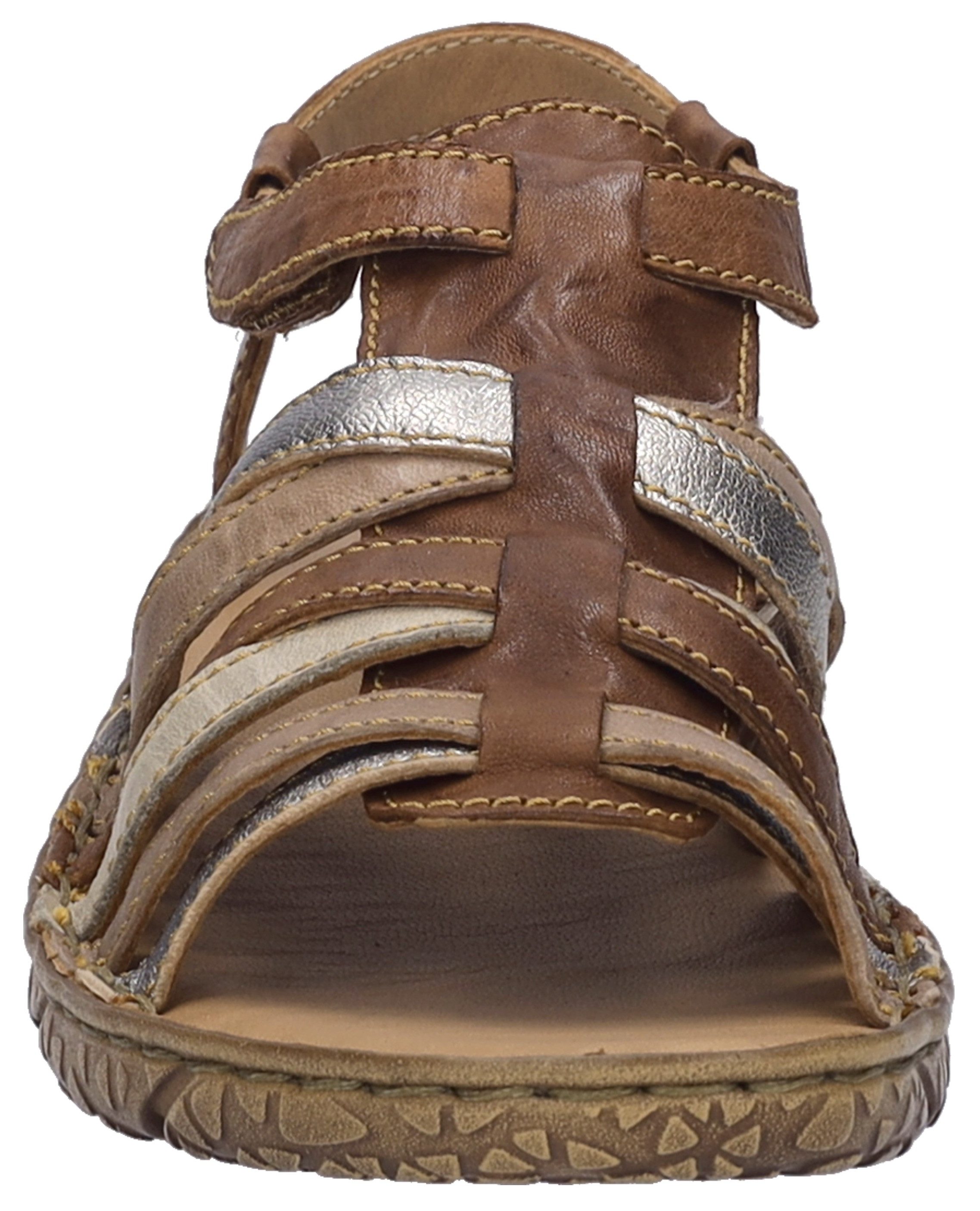 Josef Seibel Ivy 02 Sandale, Riemchensandale, Komfortschuh mit Lederfutter