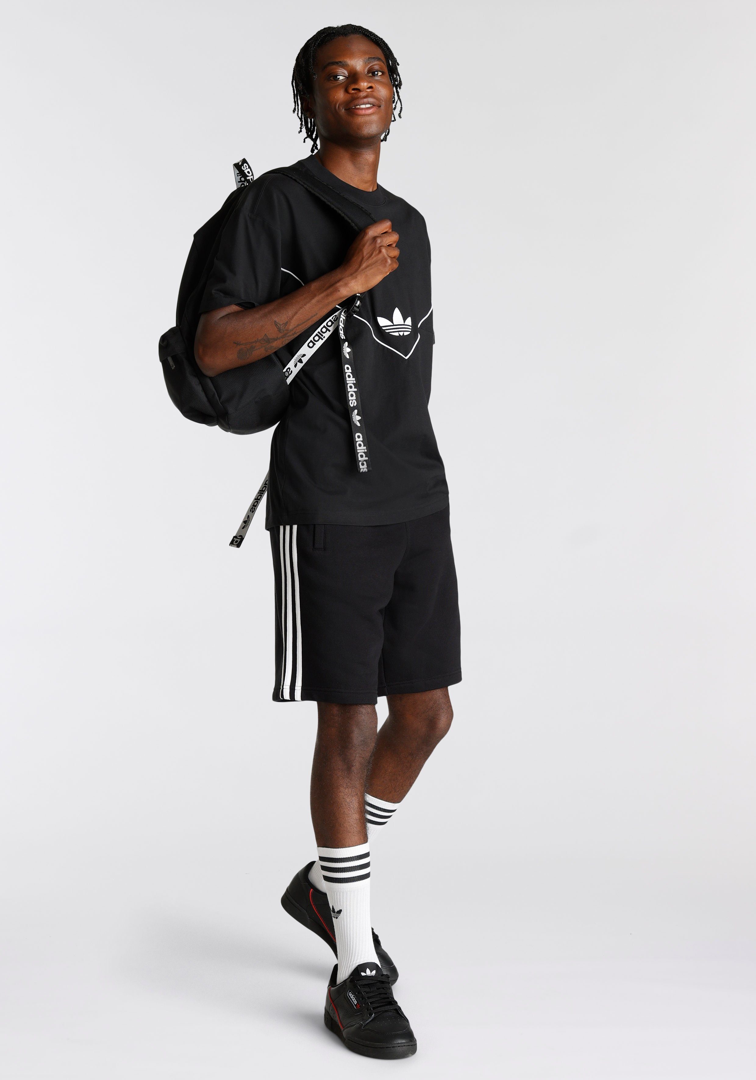 adidas Originals T-Shirt ADICOLOR Black ARCHIVE SEASONAL