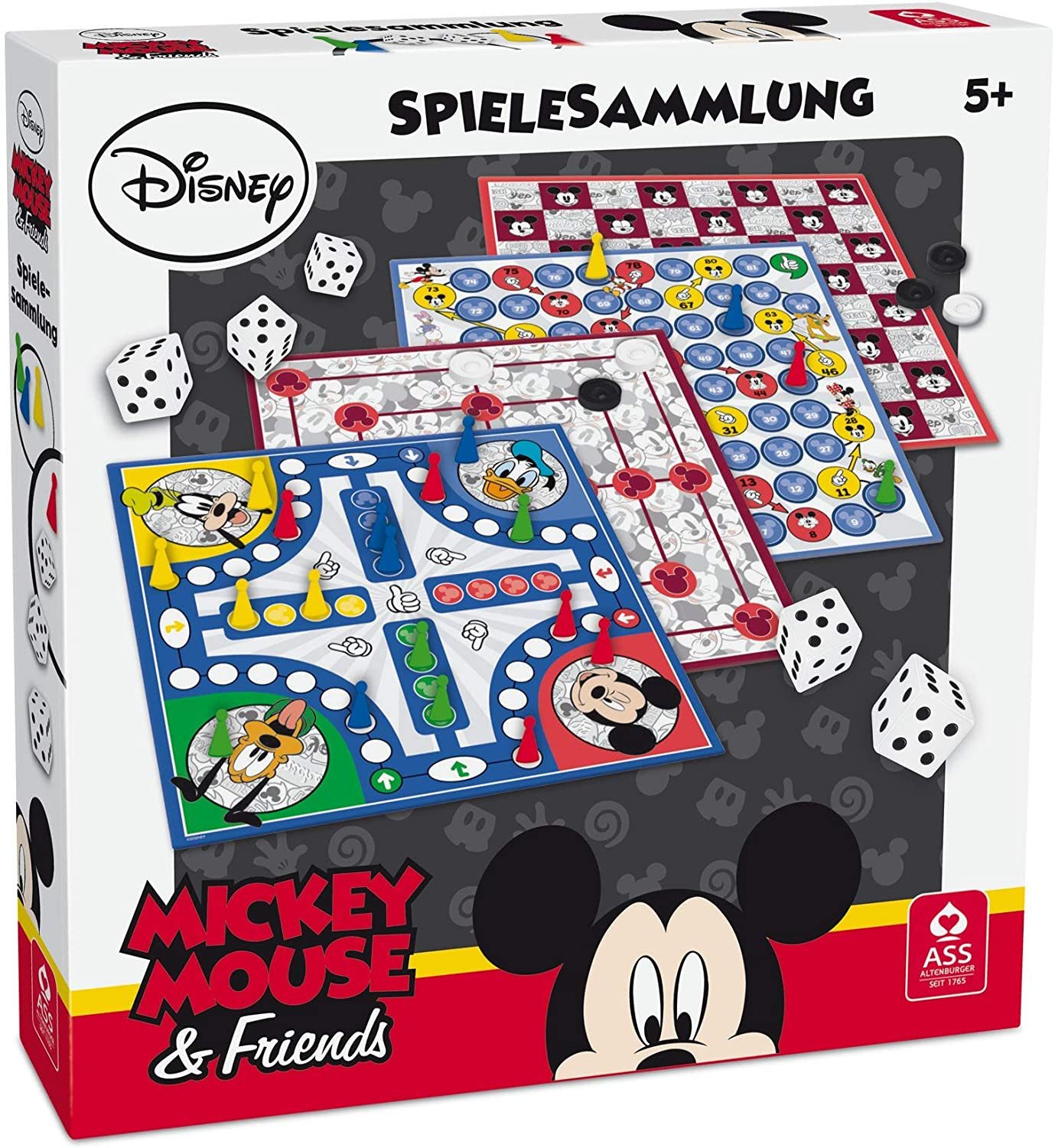 ASS Altenburger Spiel Mickey & Friends - Spielesammlung, Brettspiel