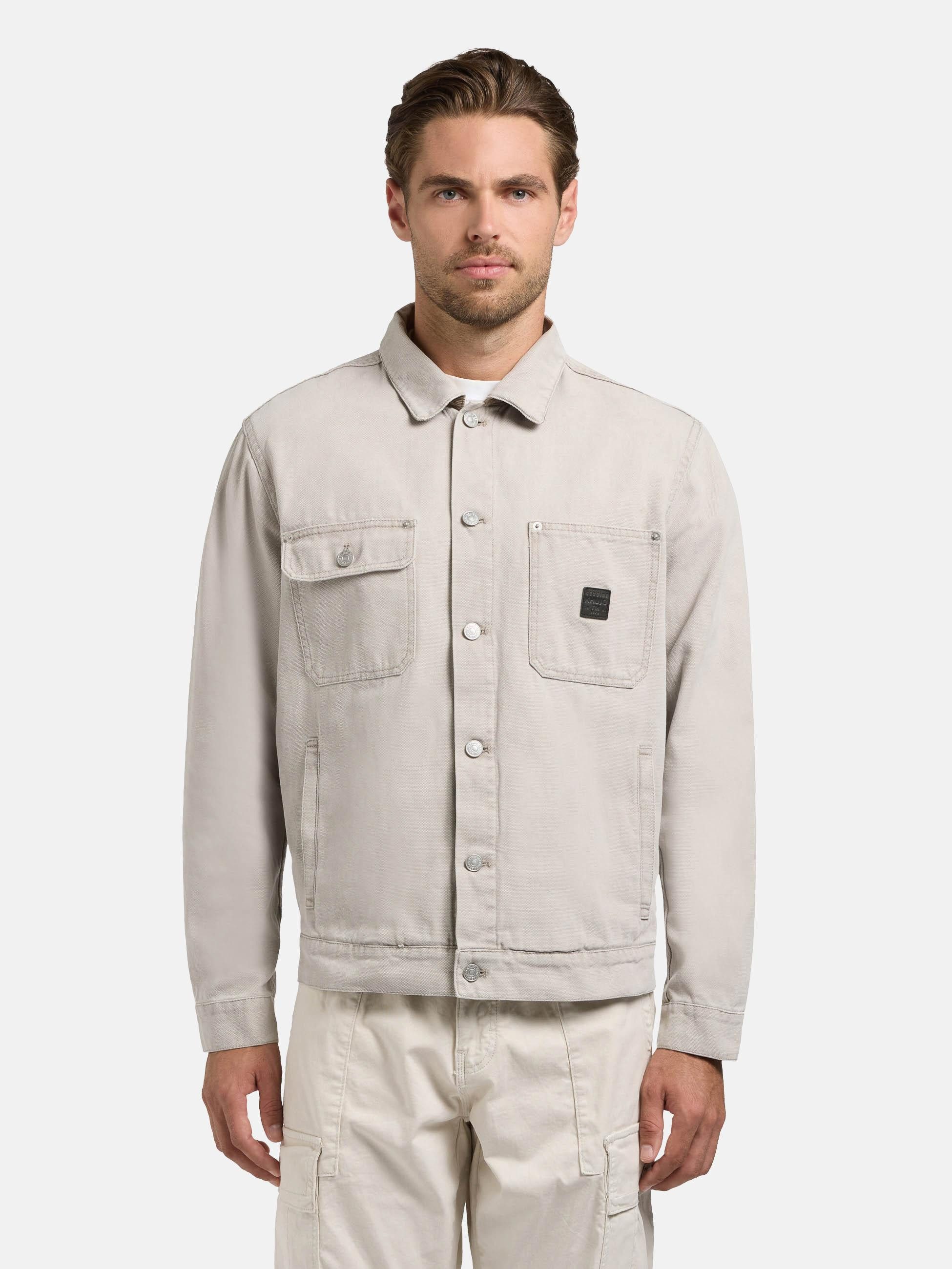 khujo Jeansjacke Ronny Herren Denim-Jacke mit Brusttaschen