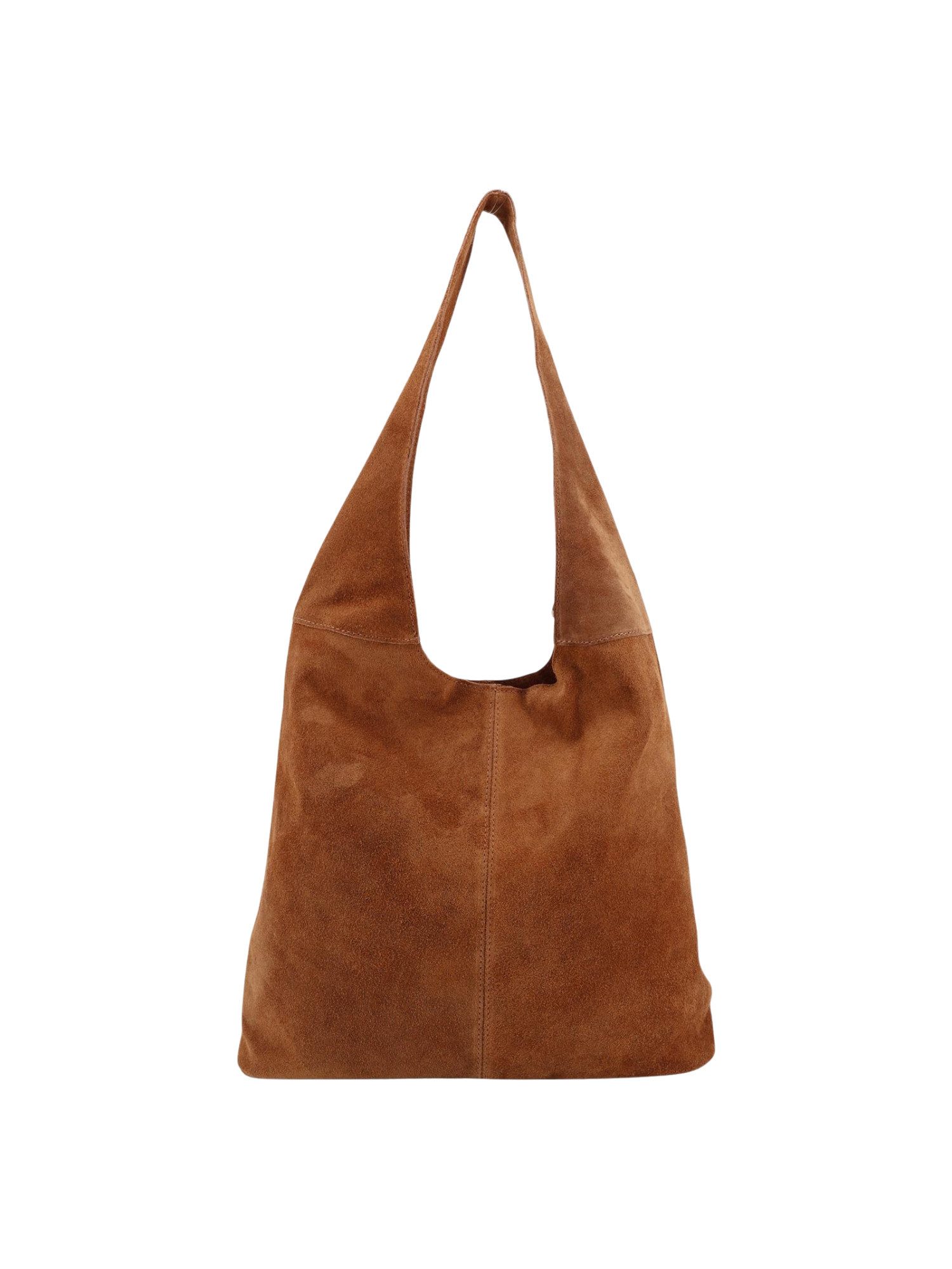 BRISE TASCHE Schultertasche Wildleder Shopper – große Damen Schultertasche, Veloursleder Tasche (Einzeln, 1x Wildleder Umhängetasche), Echtleder Wildleder Verstellbarer Schulterriemen Zeitloses Design