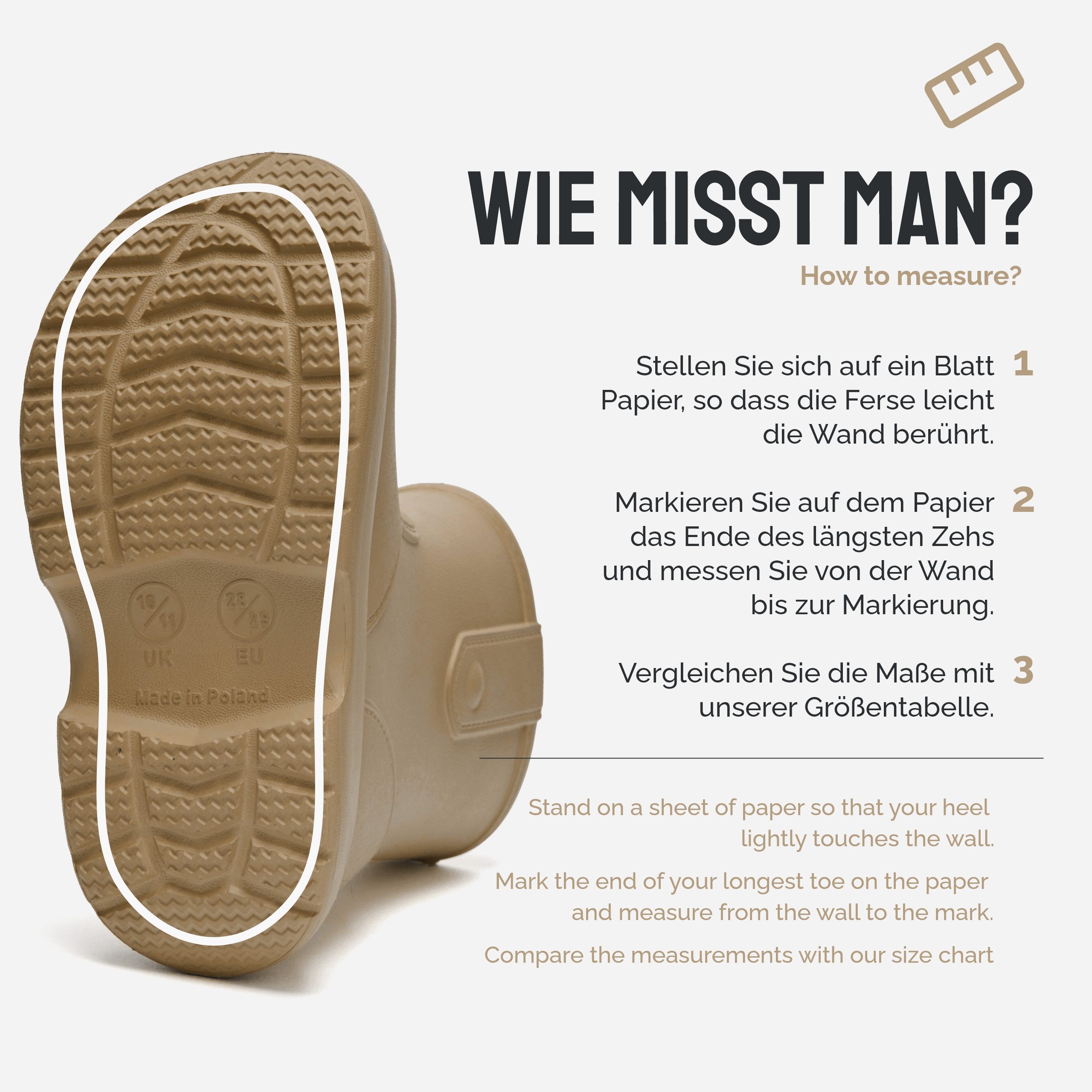 Ladeheid x Camminare Kinder aus leichtem EVA wasserdicht mit Design LA-CA-18 Gummistiefel – Bild 2 von 5