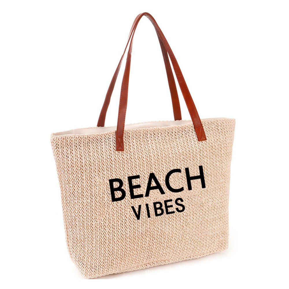 ZEUOPQ Strandtasche Große Damen Korbtasche Schultertasche günstig online kaufen