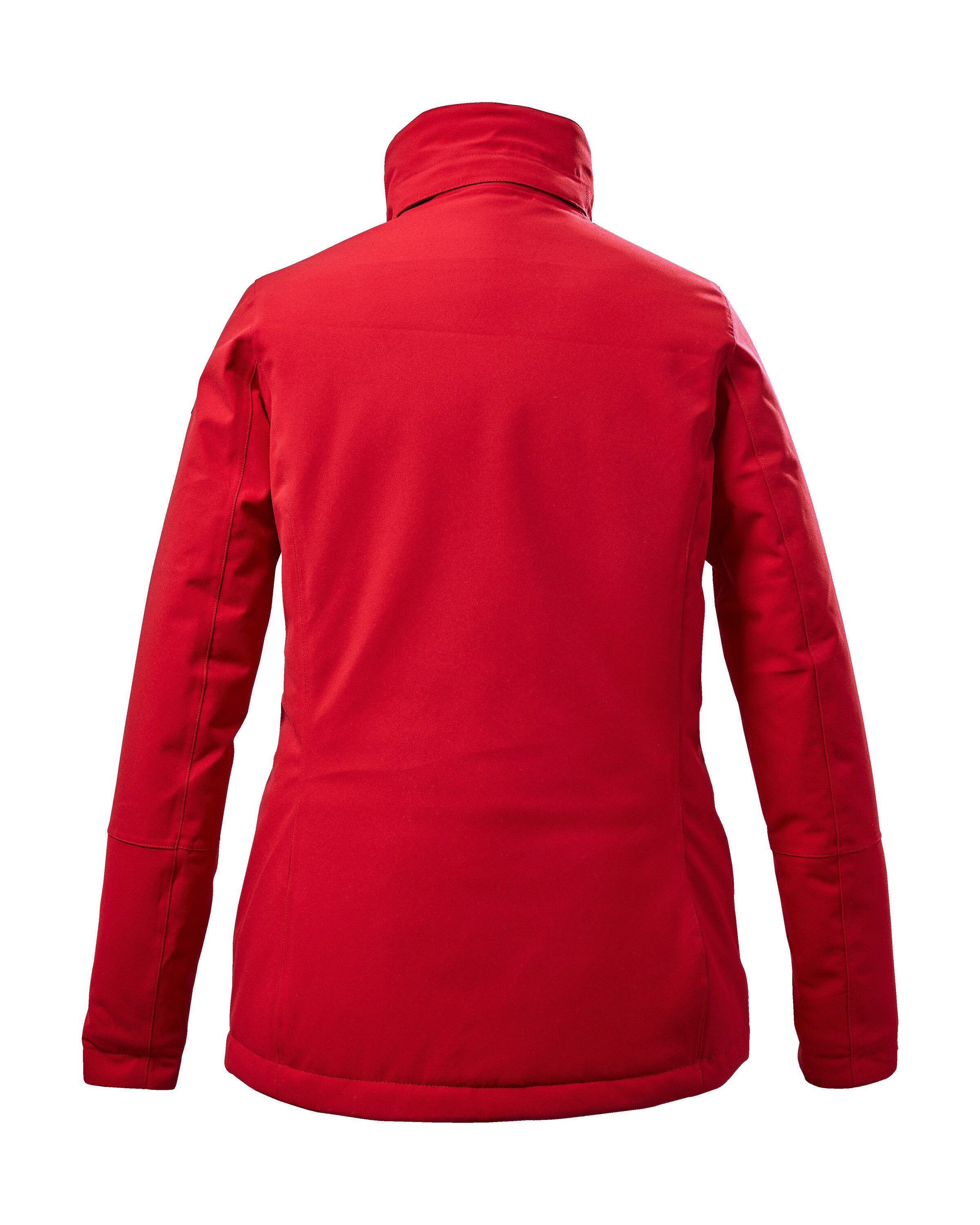 Killtec Outdoorjacke KOW 170 KG WMN JCKT Damen Funktionsjacke: wasserdicht, atmungsaktiv, abnehmbare Kapuze