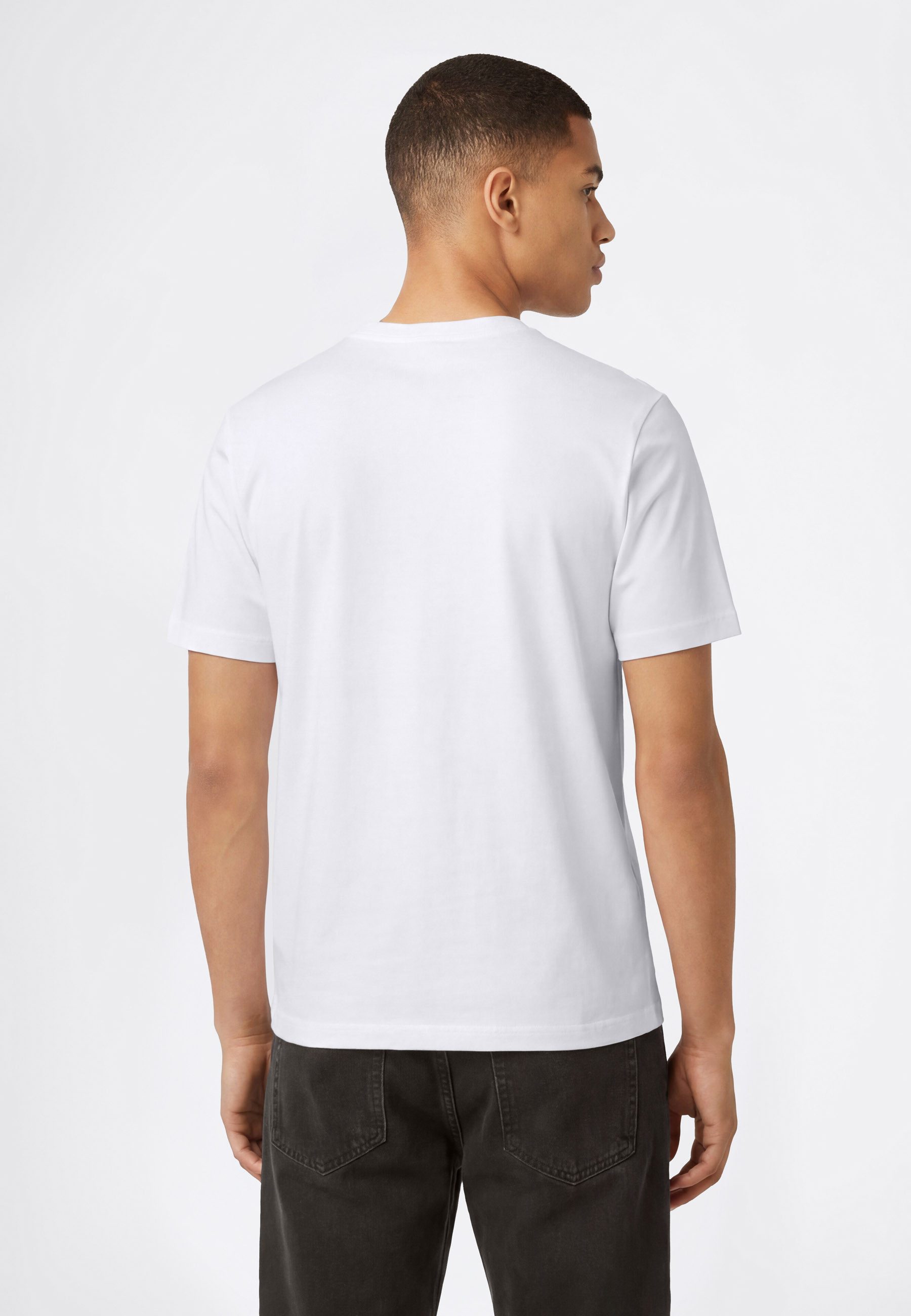 Champion T-Shirt Graphic Tee Kurzarm, mit Rundhalsausschnitt, ohne Verschluss, aus Baumwolle
