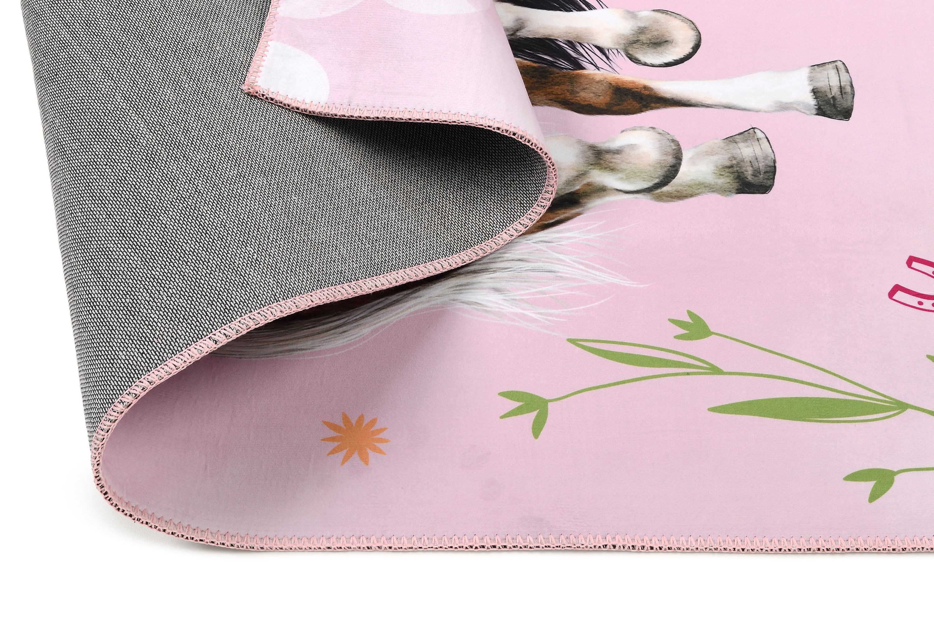 Pferdefreunde Kinderteppich Pferdefreunde 100x160cm, rechteckig