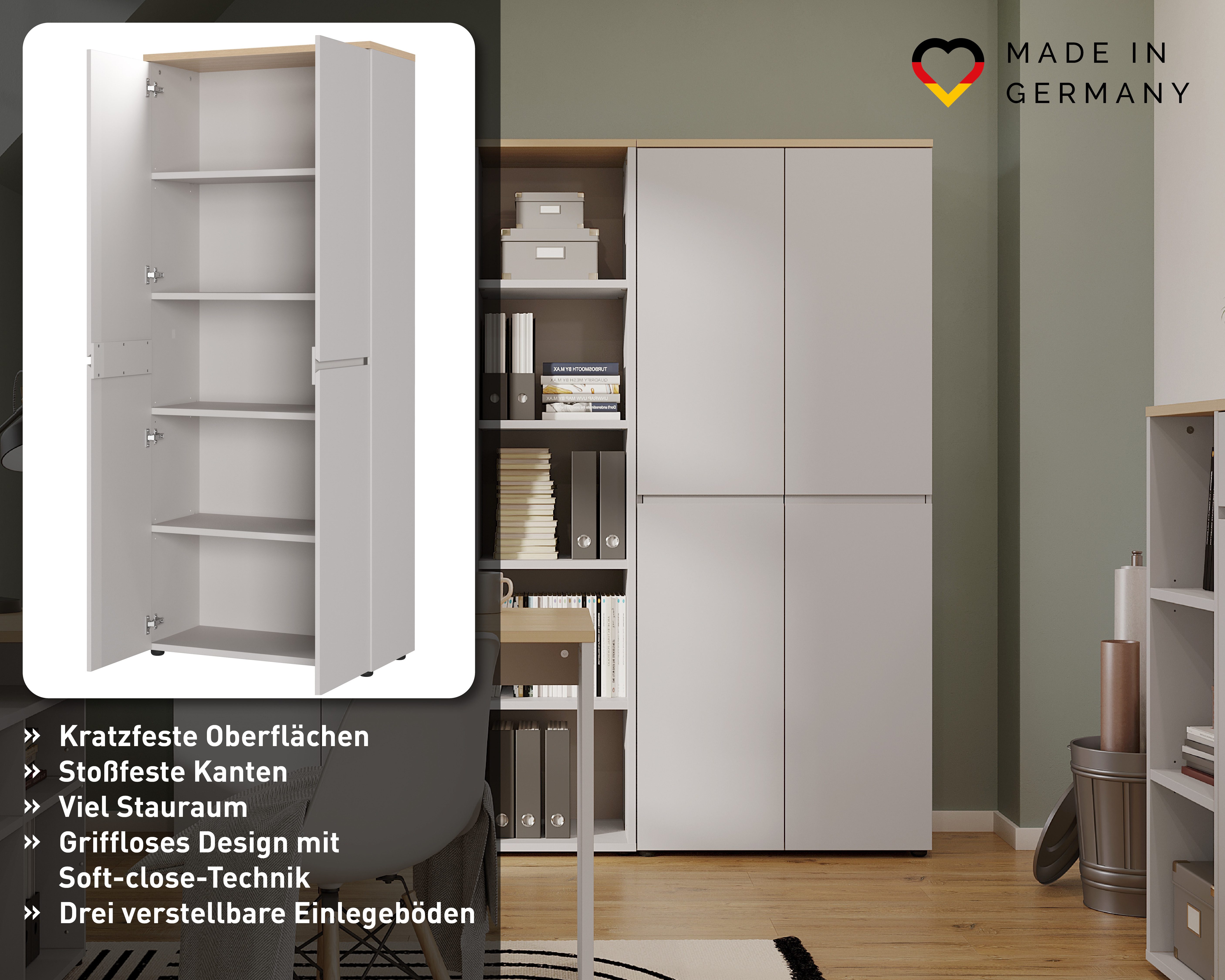 GERMANIA Aktenschrank Lissabon (1-St)