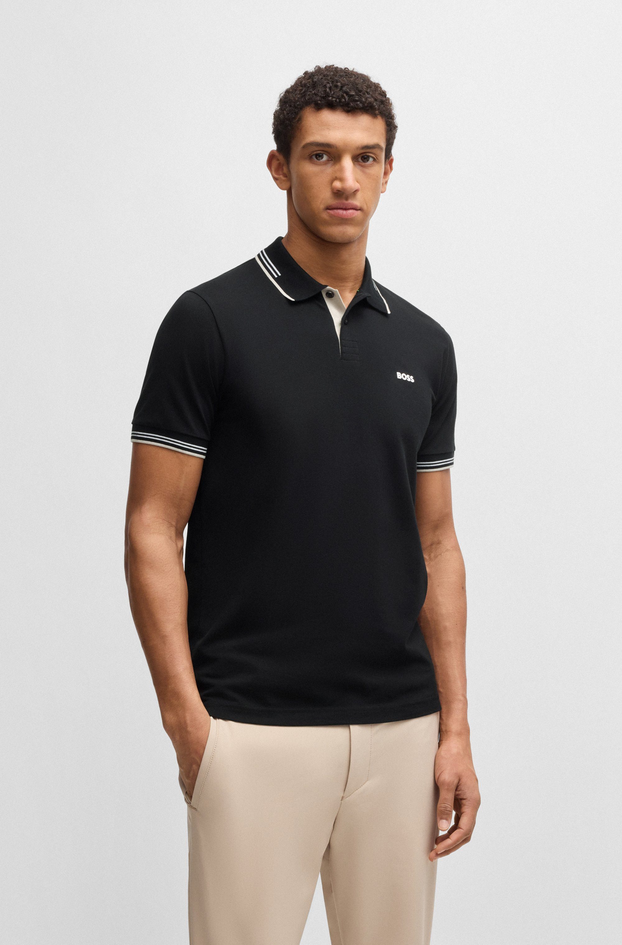 BOSS GREEN Poloshirt Paul mit Polokragen günstig online kaufen
