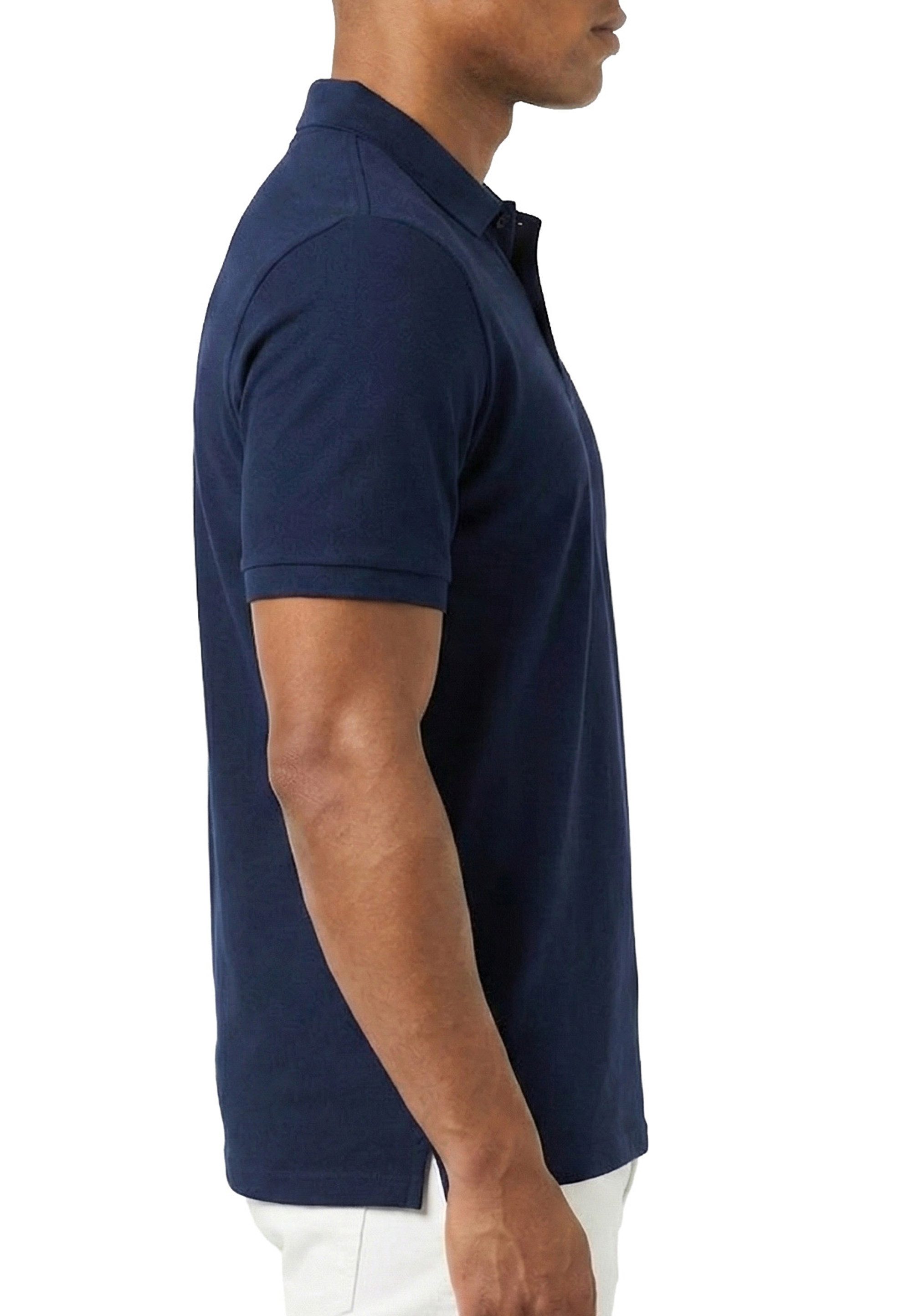 Jack & Jones Poloshirt RISE INFINITY POLO Kurzarm Hemd aus Bauwolle Polohemd mit Print T-Shirt mit Kragen