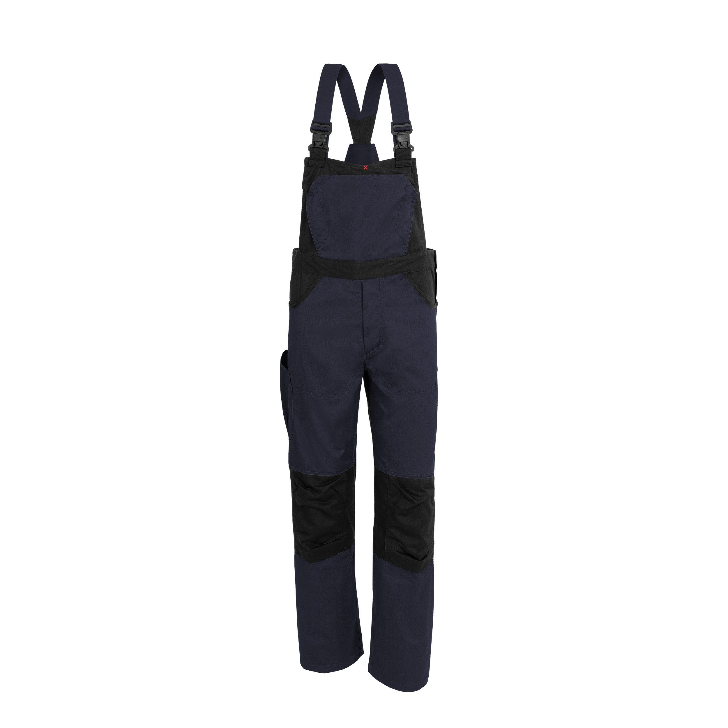 QUALITEX HIGH QUALITY strapazierfähige Latzhose WORKWEAR marine/schwarz - Arbeitslatzhose X-Serie X-trem Blaumann