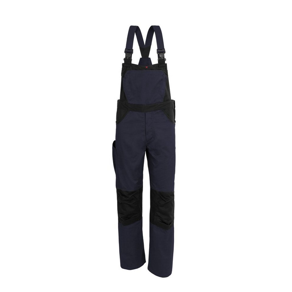 QUALITEX HIGH QUALITY WORKWEAR Arbeitslatzhose X-Serie X-trem  strapazierfähige Latzhose - Blaumann