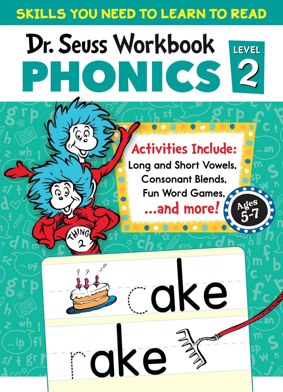 Dr. Seuss Phonics Level 2 Workbook / Seuss