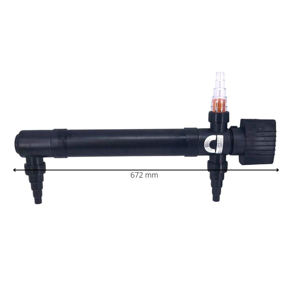 Aquaone UVC-Klärer AquaOne Cuv 155 Uvc Wasserklärer 55W Aquarium Teich Algenvernichter