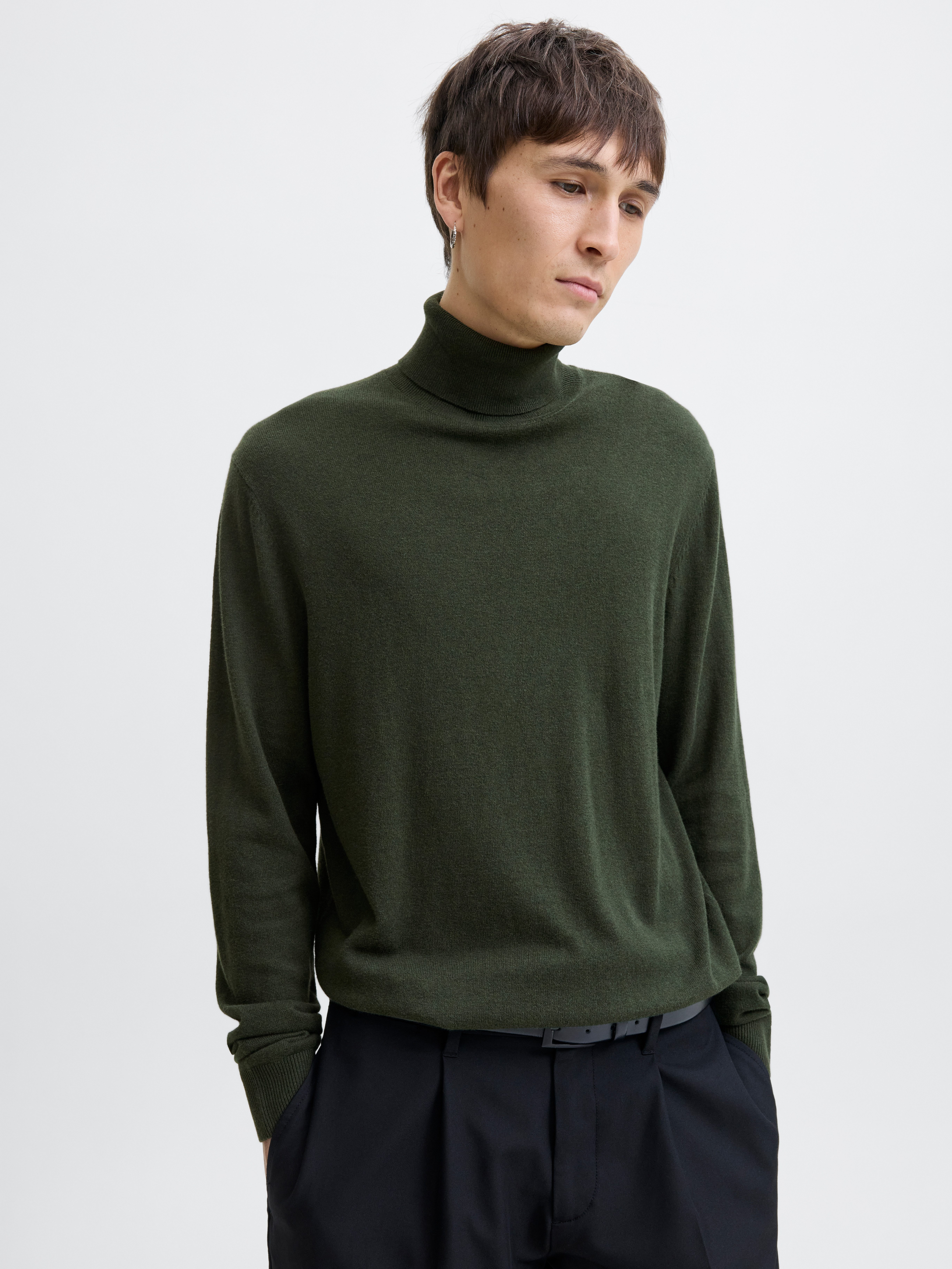 Jack & Jones Rollkragenpullover JJEEMIL KNIT günstig online kaufen