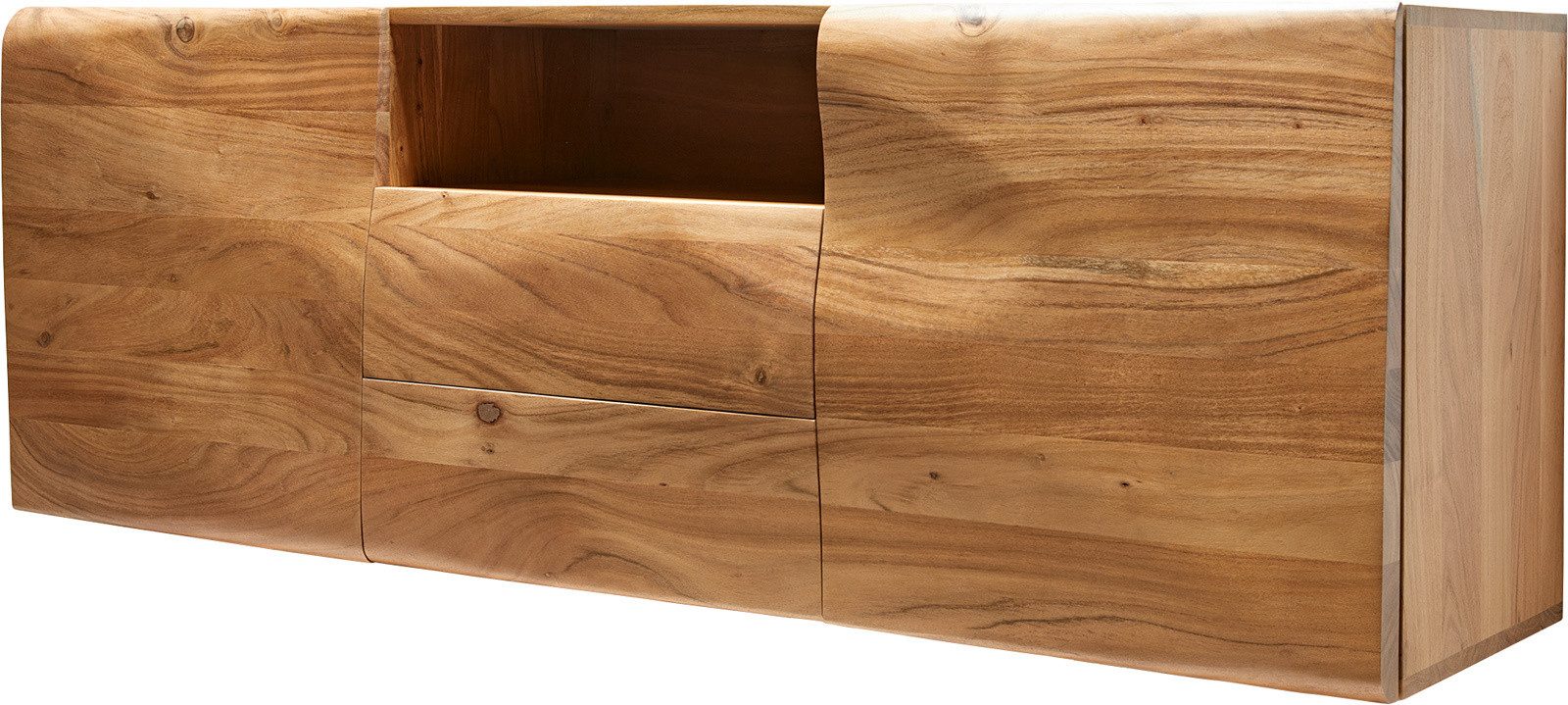 DELIFE Sideboard New, Live-Edge Akazie Natur günstig online kaufen