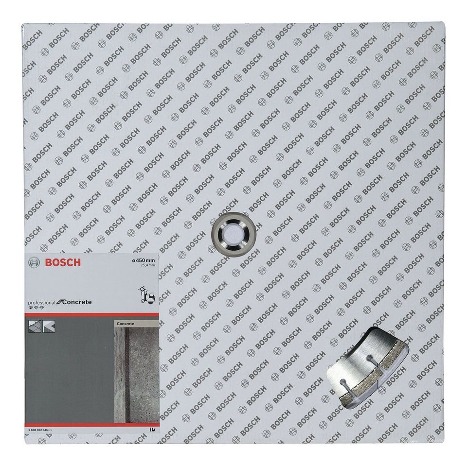 BOSCH Trennscheibe, Ø 450 mm, Standard for Concrete Diamanttrennscheibe -  450 x 25,4 x 3,6 x 10 mm