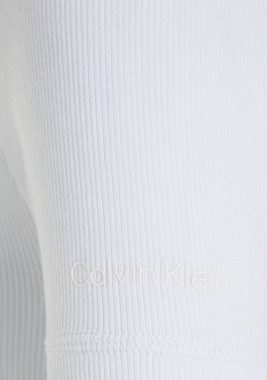 Calvin Klein Rundhalsshirt mit Rundhalsausschnitt