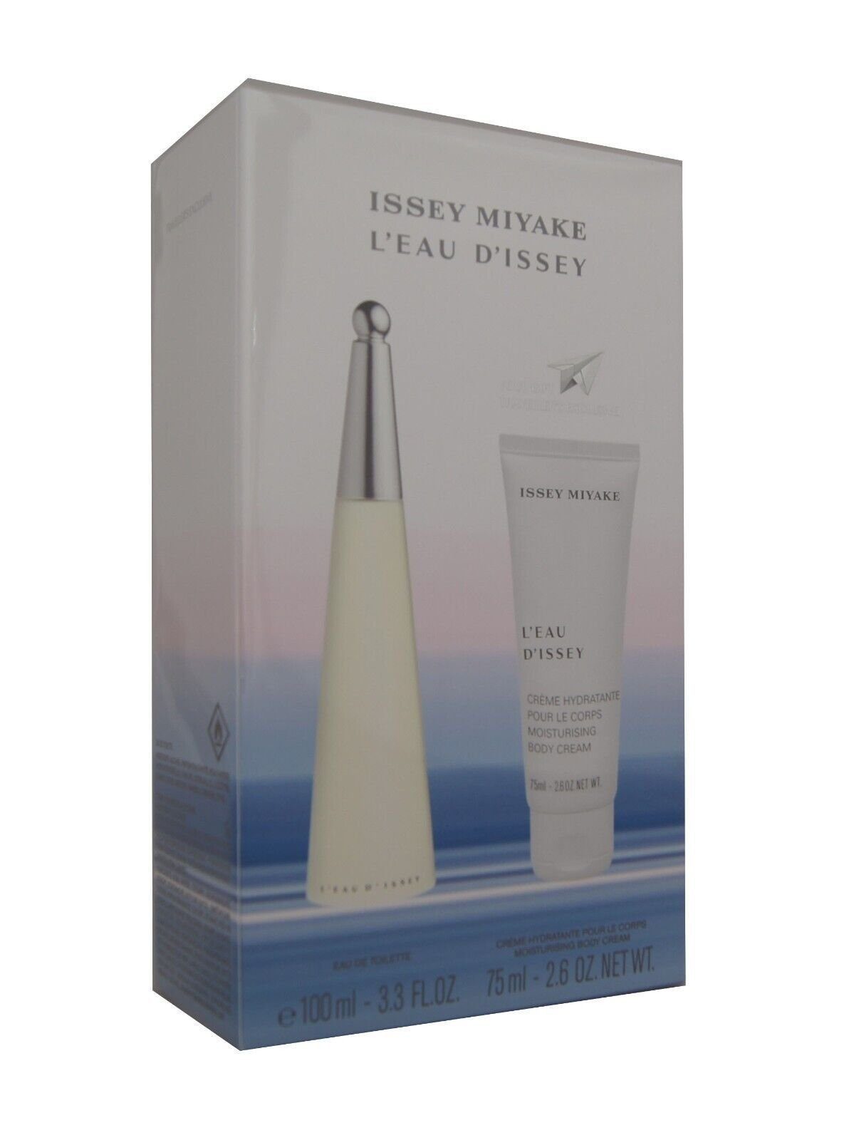 Issey Miyake Duft-Set Issey Miyake L`Eau D`Issey Pour Femme EDT 100ml + Body Cream 75ml, 1-tlg.