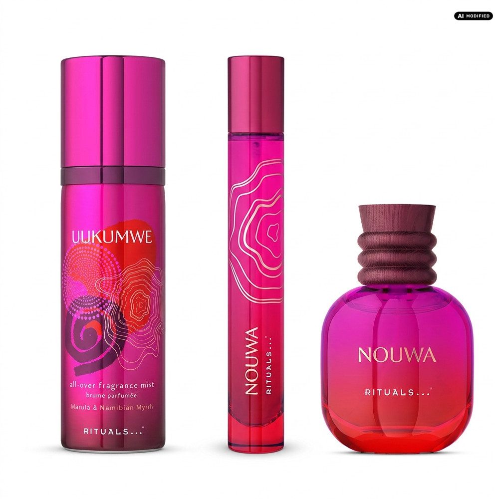 Rituals Gesichts- und Körperspray Rituals Uukumwe Nouwa Duft Trio Set, Haar- und Körperspray mit zwei Eau de Parfum Grössen
