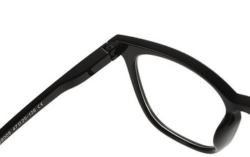 PACIEA Lesebrille Blaulichtfilter Rechteckige Ultraleicht Federscharnier Damen Herren