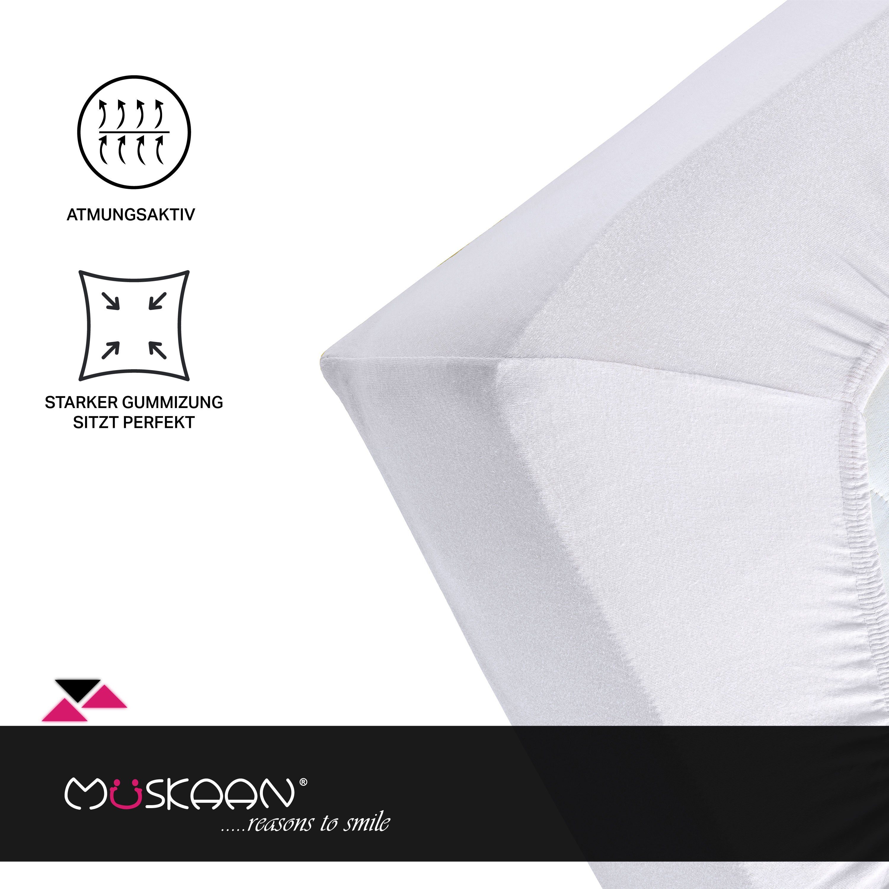 Müskaan Spannbettlaken 180x200 - 200x220 Boxspringbett günstig online kaufen