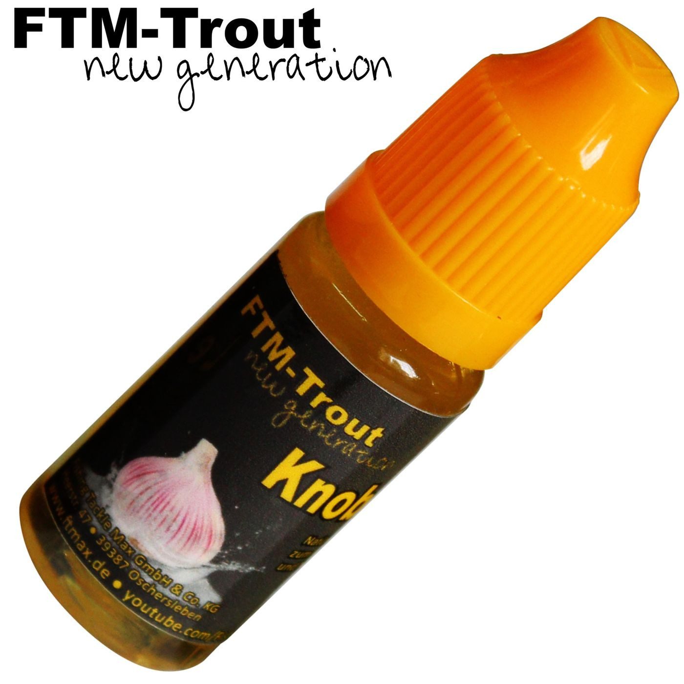 Kunstköder FTM Knoblauchöl 10ml - Fischlockstoff