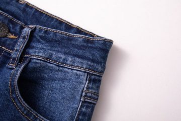 suebidou 5-Pocket-Jeans Lange Jeanshose für Jungen blau used Denim