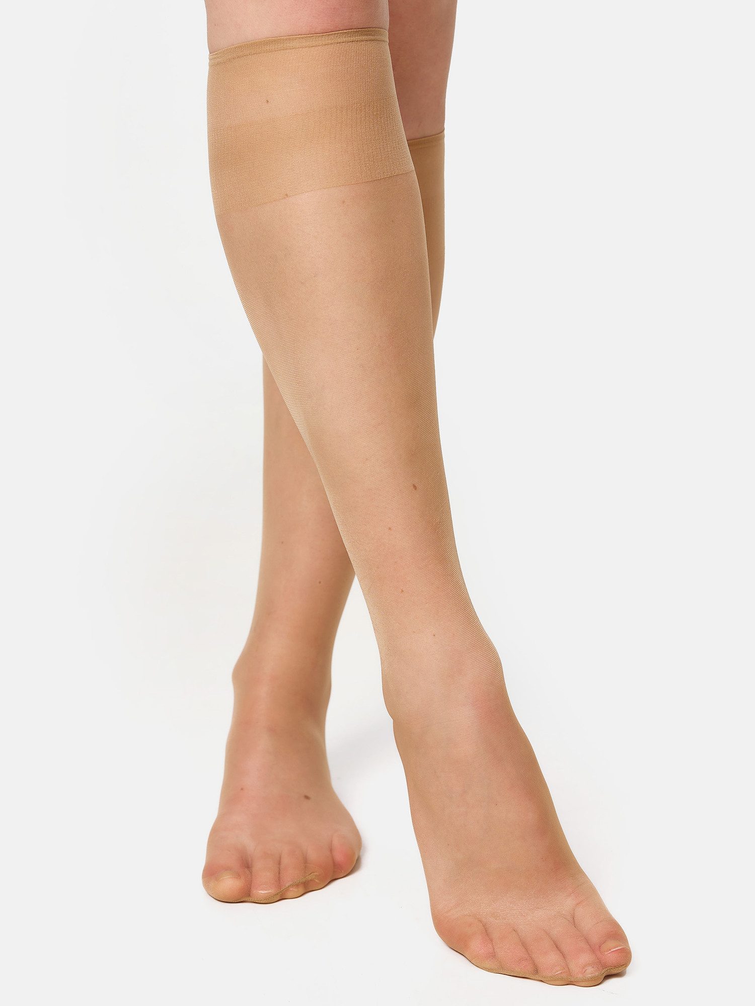 Nur Die Kniestrümpfe Seidenfein 15 DEN Damen (1er/3er/6er/9er Pack, 9-Paar) Knie-strümpfe thermo-socken overknee