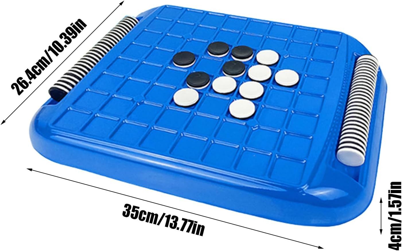 FELIXLEO Spielesammlung Othello Reversi Brettspiel Reisespiel fuer Kinder ab 3