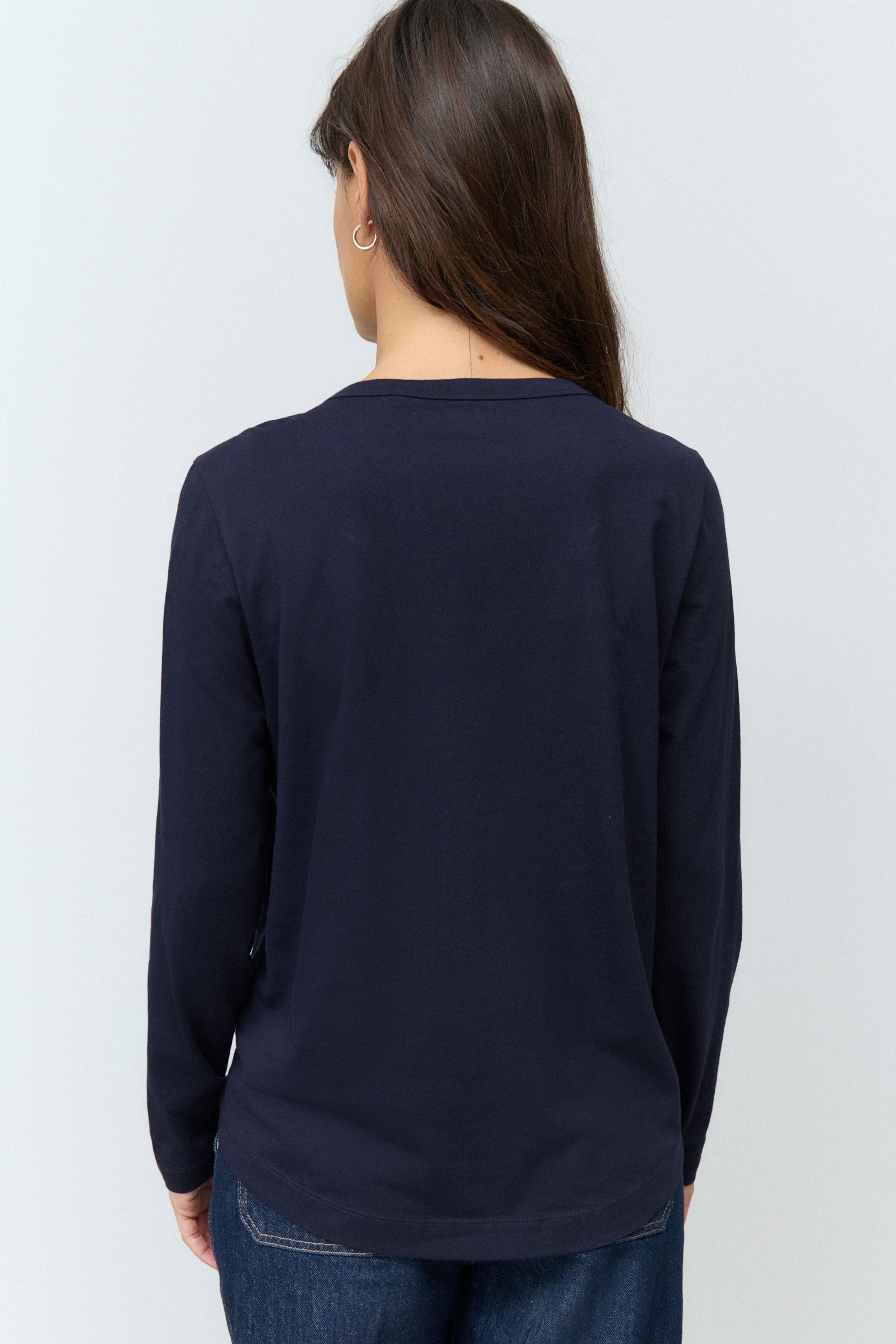 Next Langarmshirt T-Shirt aus 100 % Baumwolle (1-tlg) günstig online kaufen