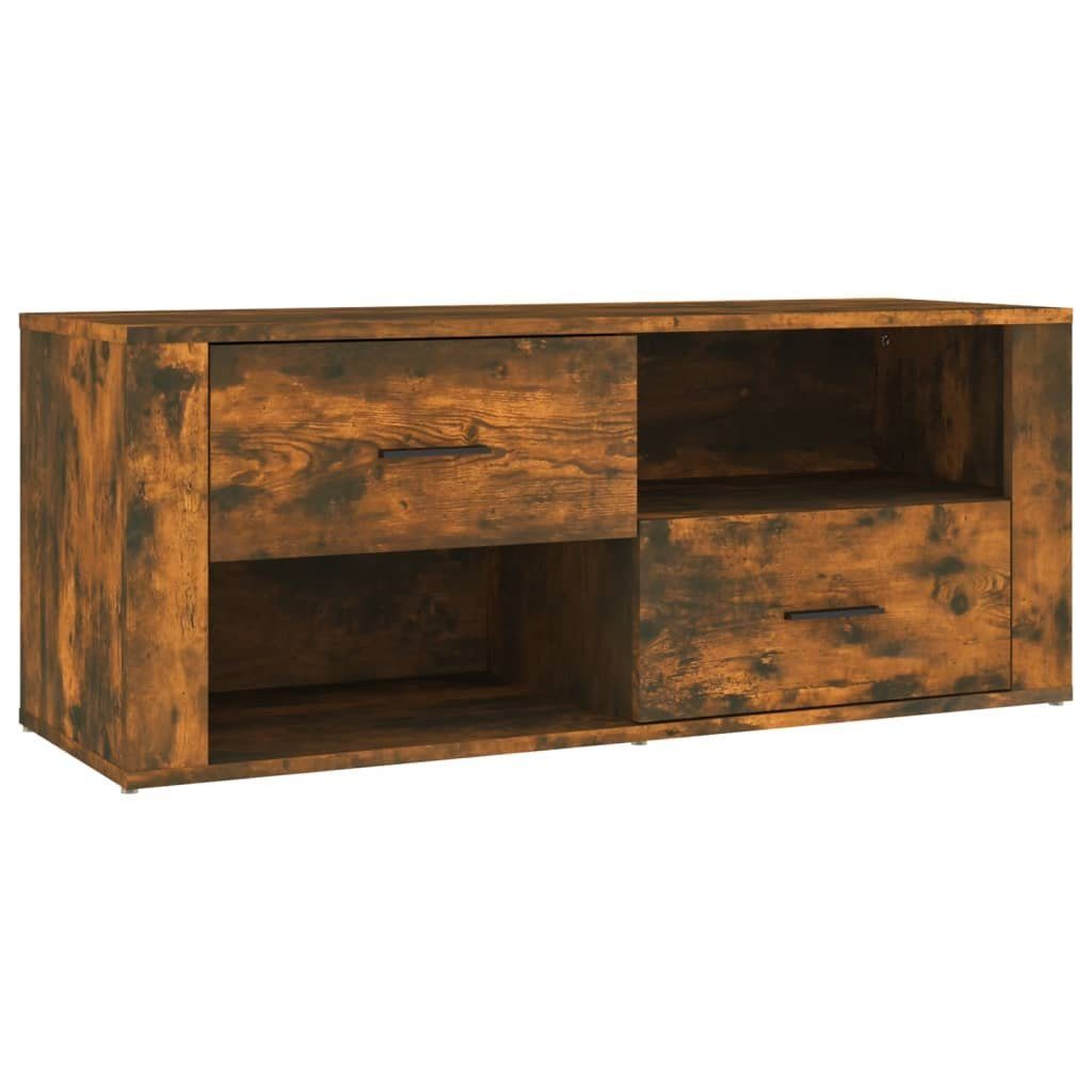 cm Holzwerkstoff Räuchereiche furnicato 100x35x40 TV-Schrank