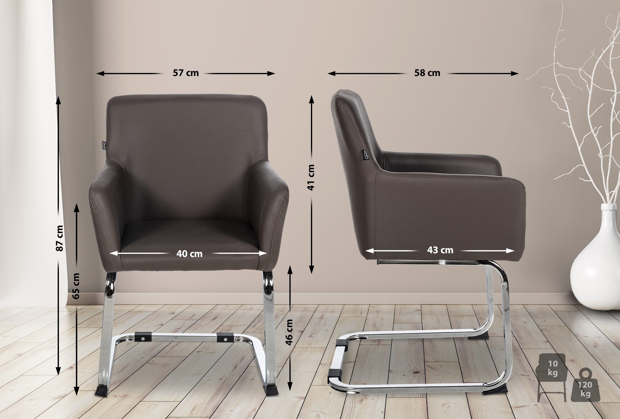 TPFLiving Stuhl Pukki - Lounge-Stuhl aus günstig online kaufen