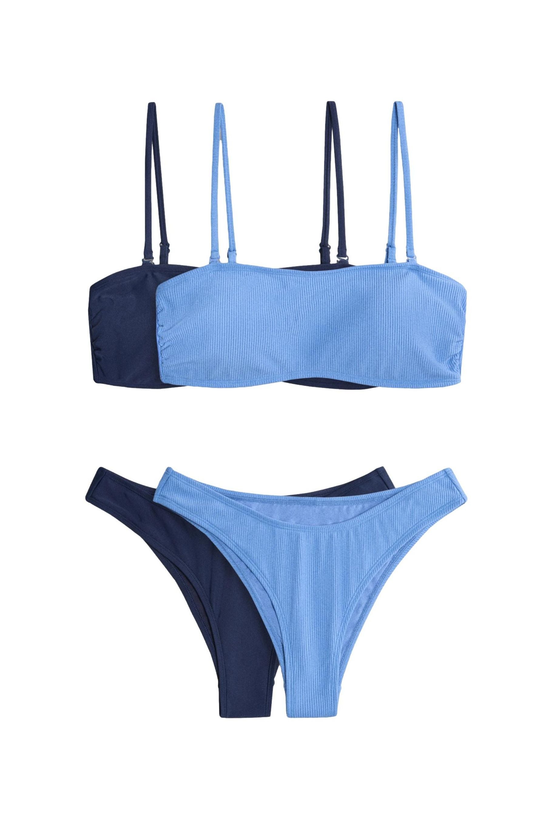 The Set Bandeau-Bikini The Set Bandeau-Bikinioberteile im 2er-Pack (4-St)