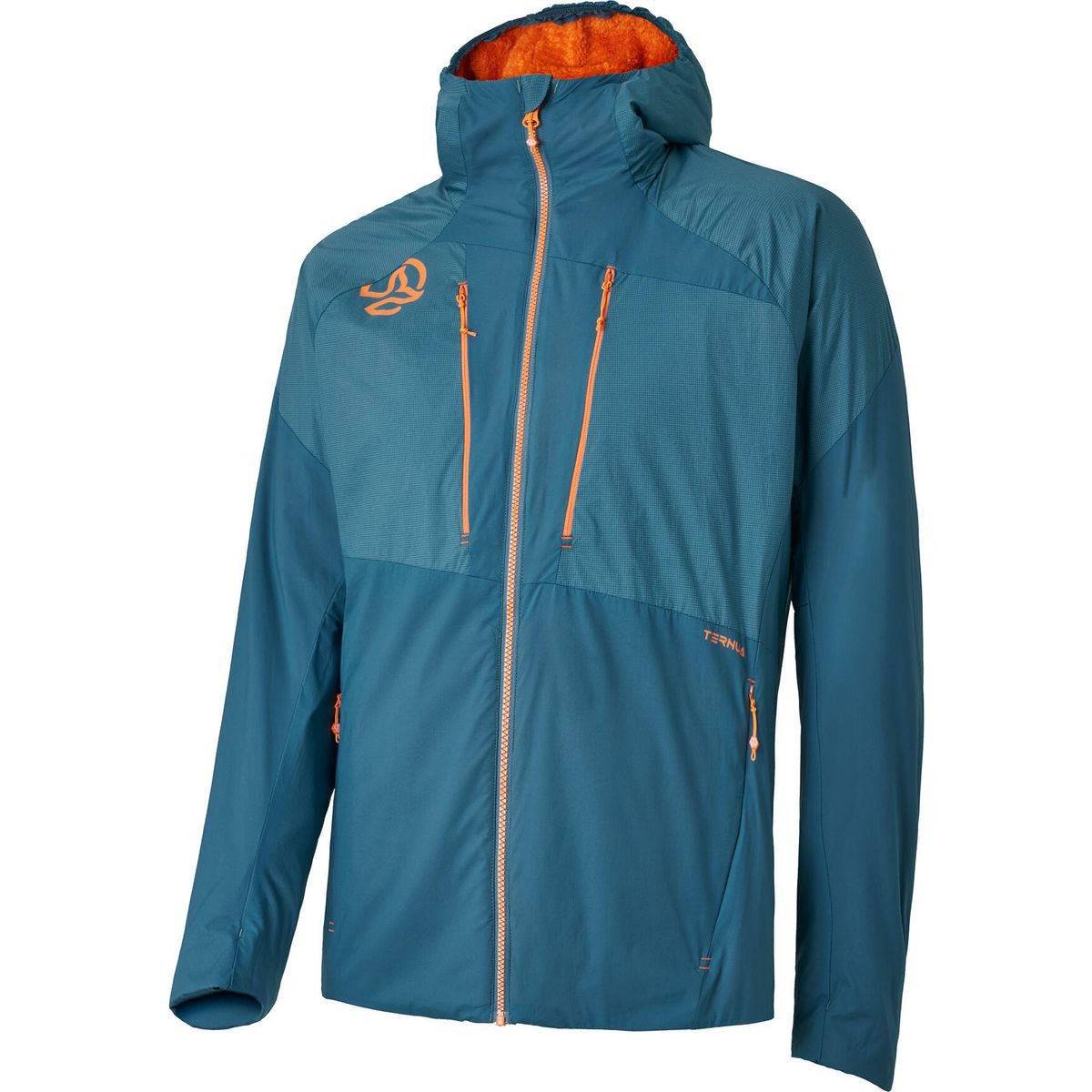 TERNUA Softshelljacke Kimo Jacket M Leichte, winddichte Herrenjacke aus recycelten Materialien, ideal für