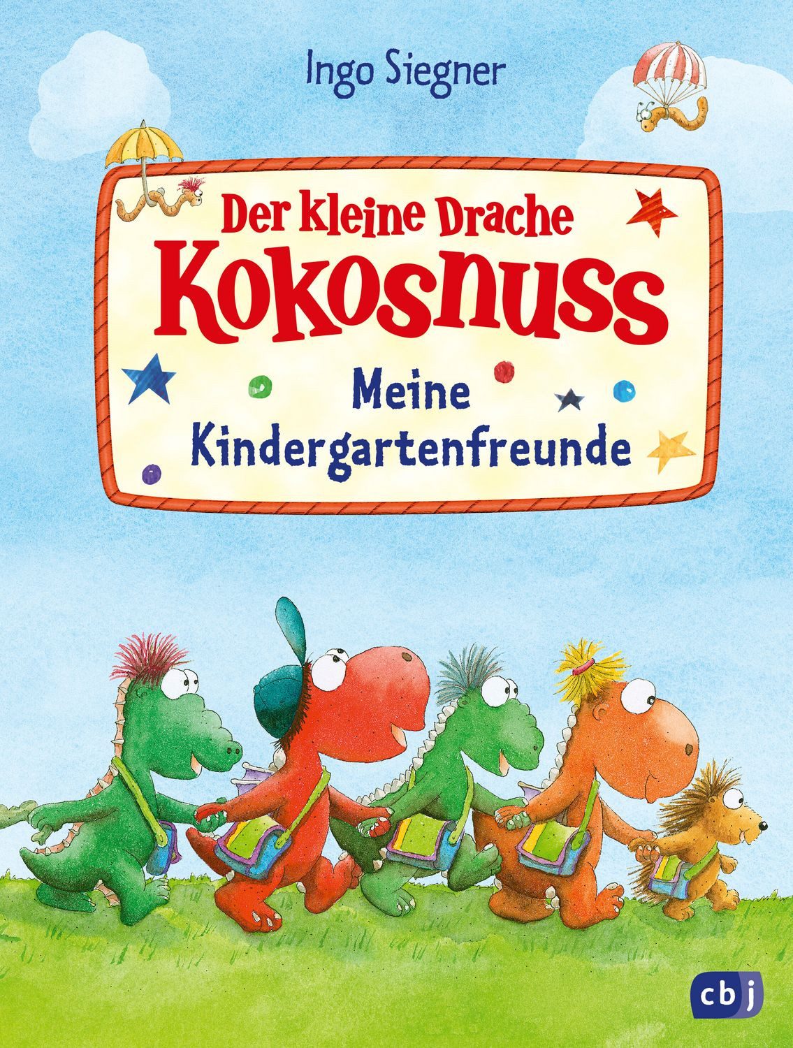 Kinderbuch Der kleine Drache Kokosnuss - Meine Kindergartenfreunde Eintragbuch zu Ingo Siegner