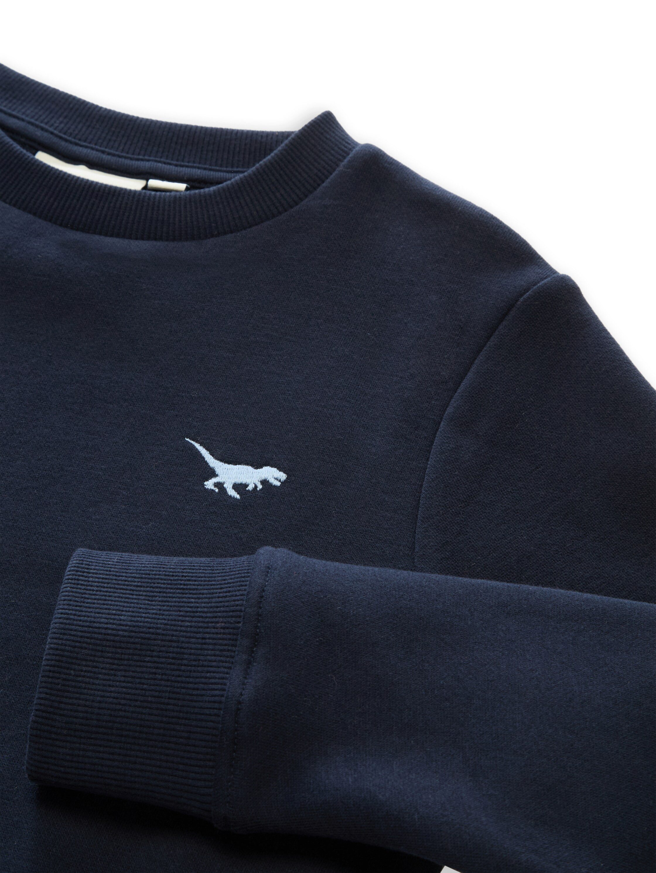 TOM TAILOR Sweatshirt mit Logo Stickerei