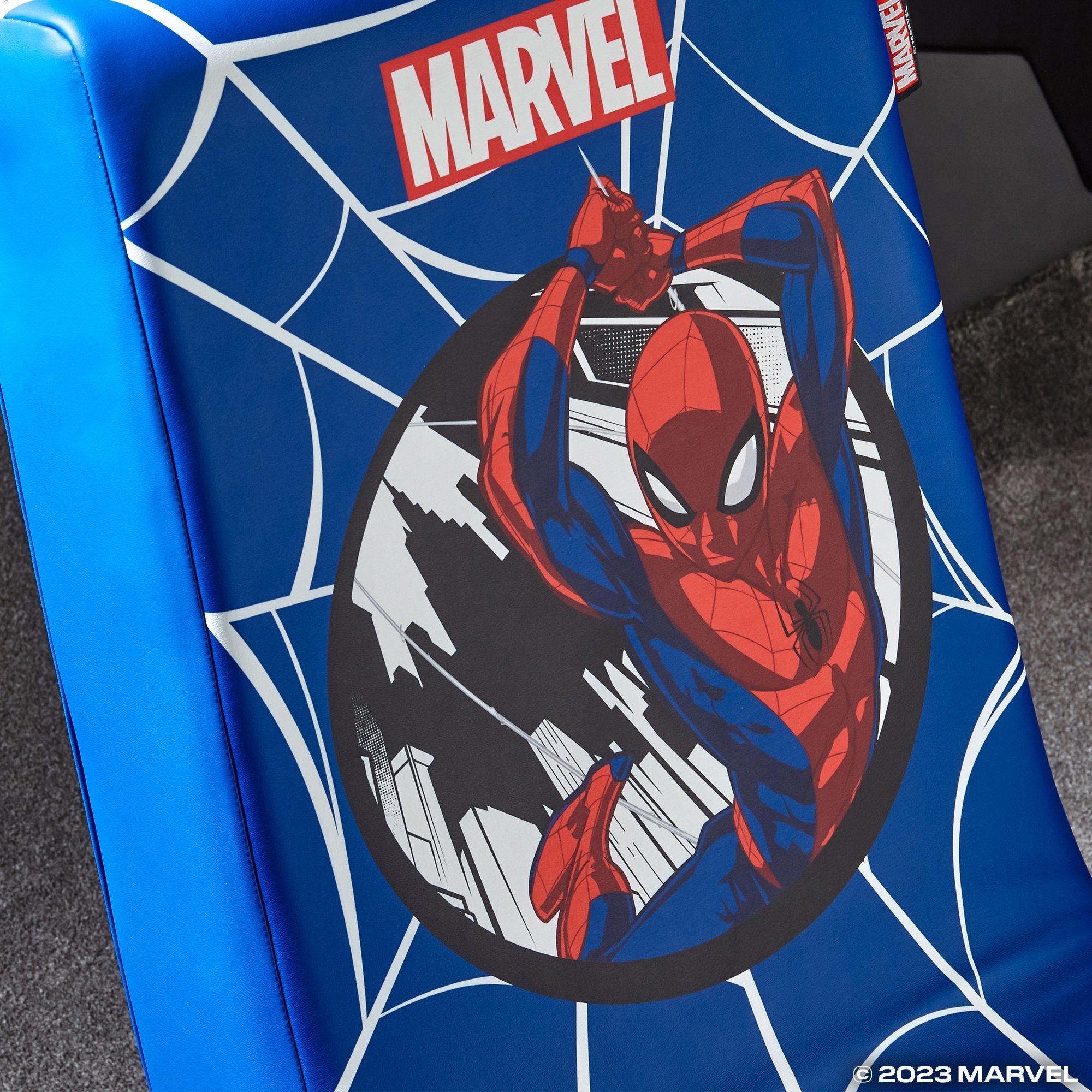 Floor X Rocker Kinder Spider-Man Für Rocker Bodensessel, Marvel Kindersessel