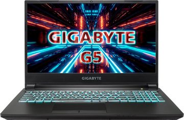 Gigabyte G5 MD-51DE123SD Gaming-Notebook (39,62 cm/15,6 Zoll, Intel Core i5 11400H, GeForce RTX 3050 Ti, 512 GB SSD)
