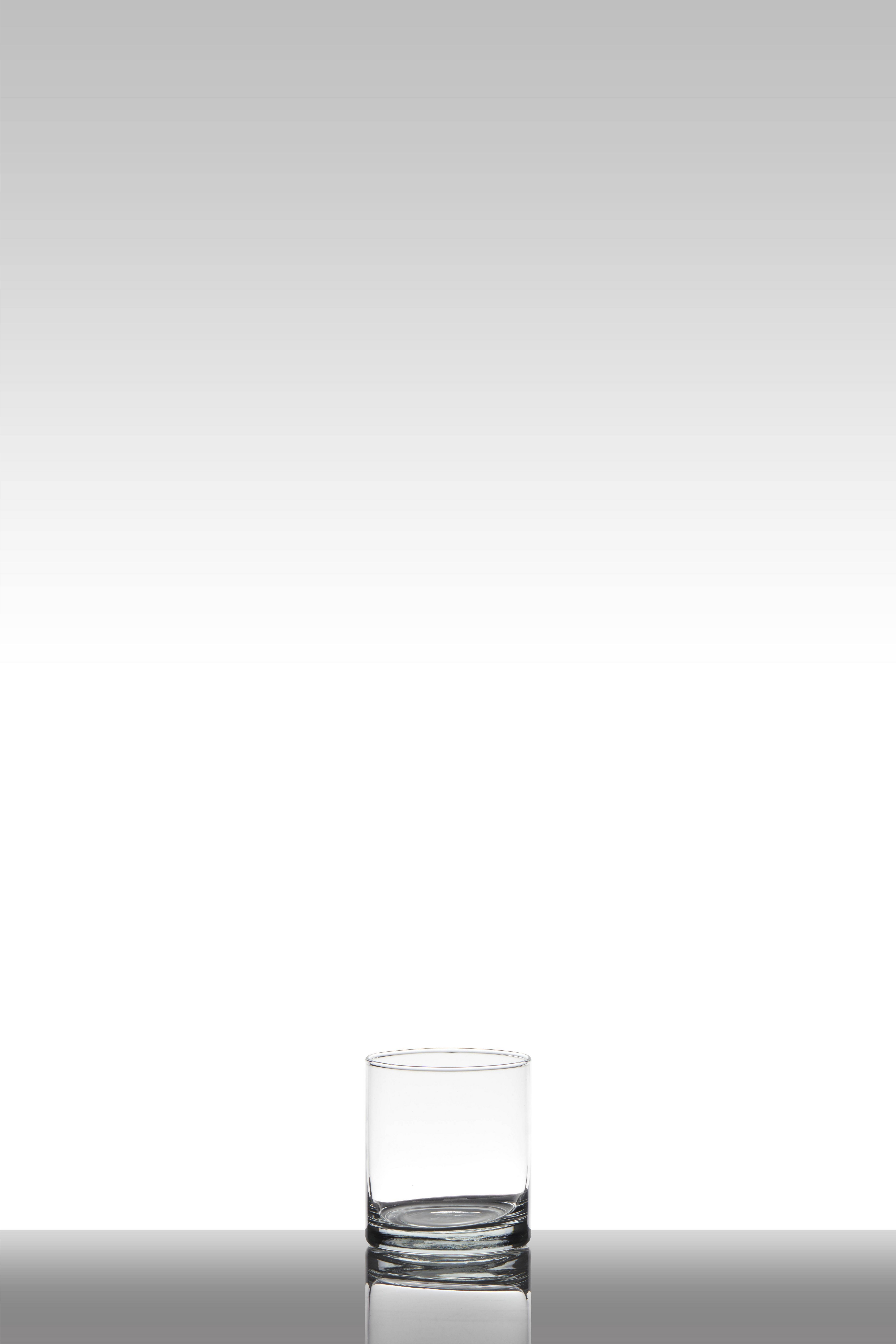INNA-Glas Kerzenhalter Votivglas Sansa, Zylinder - Rund, klar, 11cm, Ø 9cm
